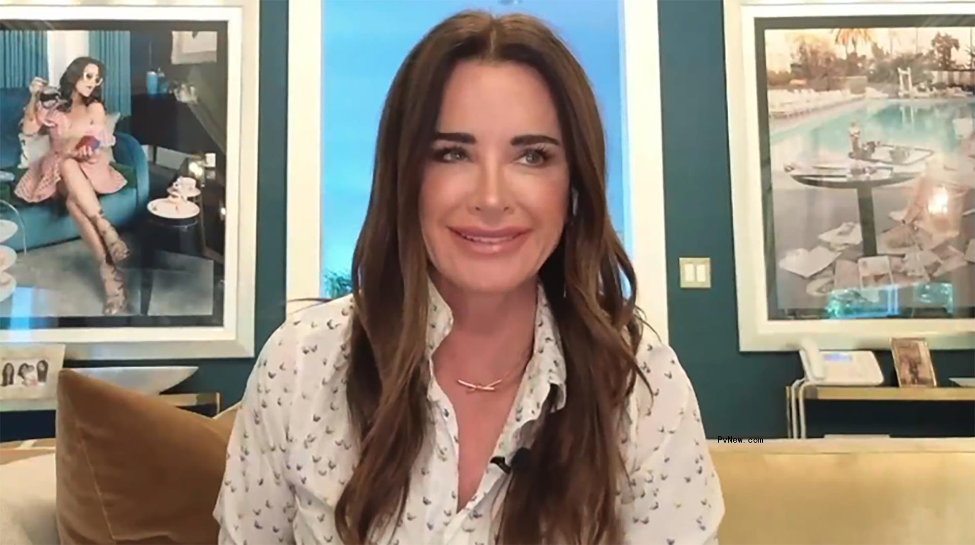 Kyle Richards on AMazon Live