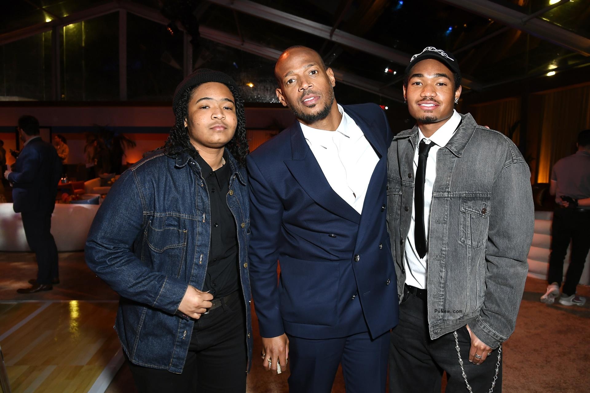 Maron Wayans and Kai. and Shawn.