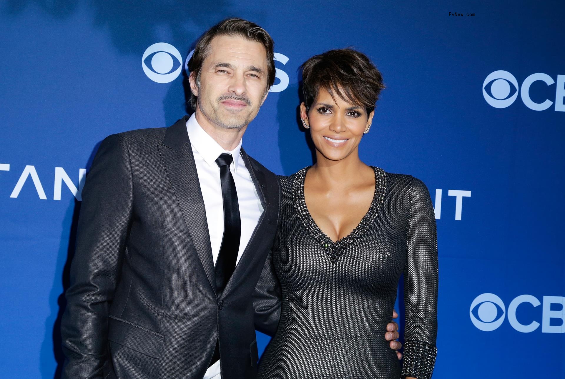 Halle Berry and Olivier Martinez in 2014. 