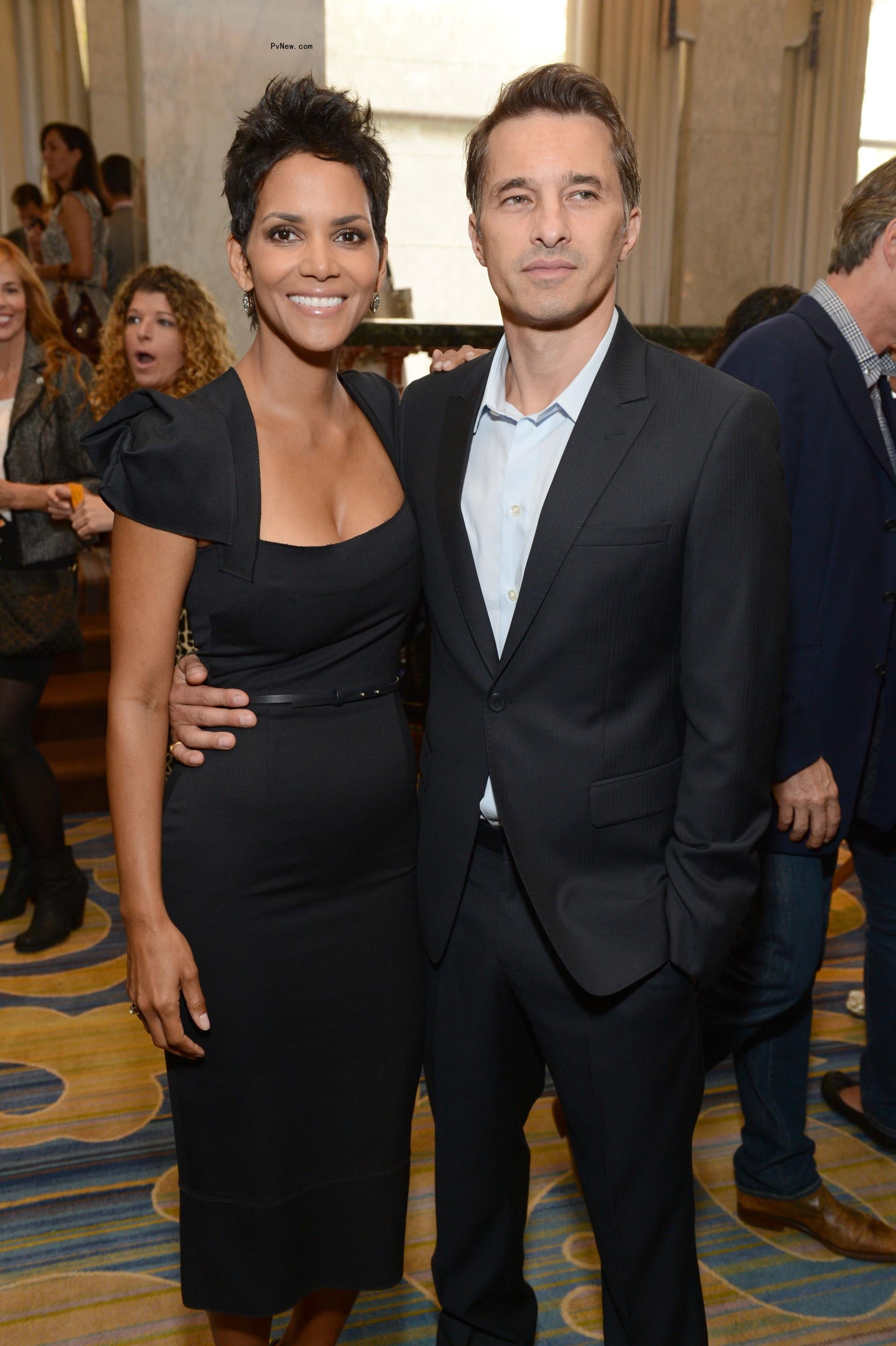 Olivier Martinez and Halle Berry in 2012. 