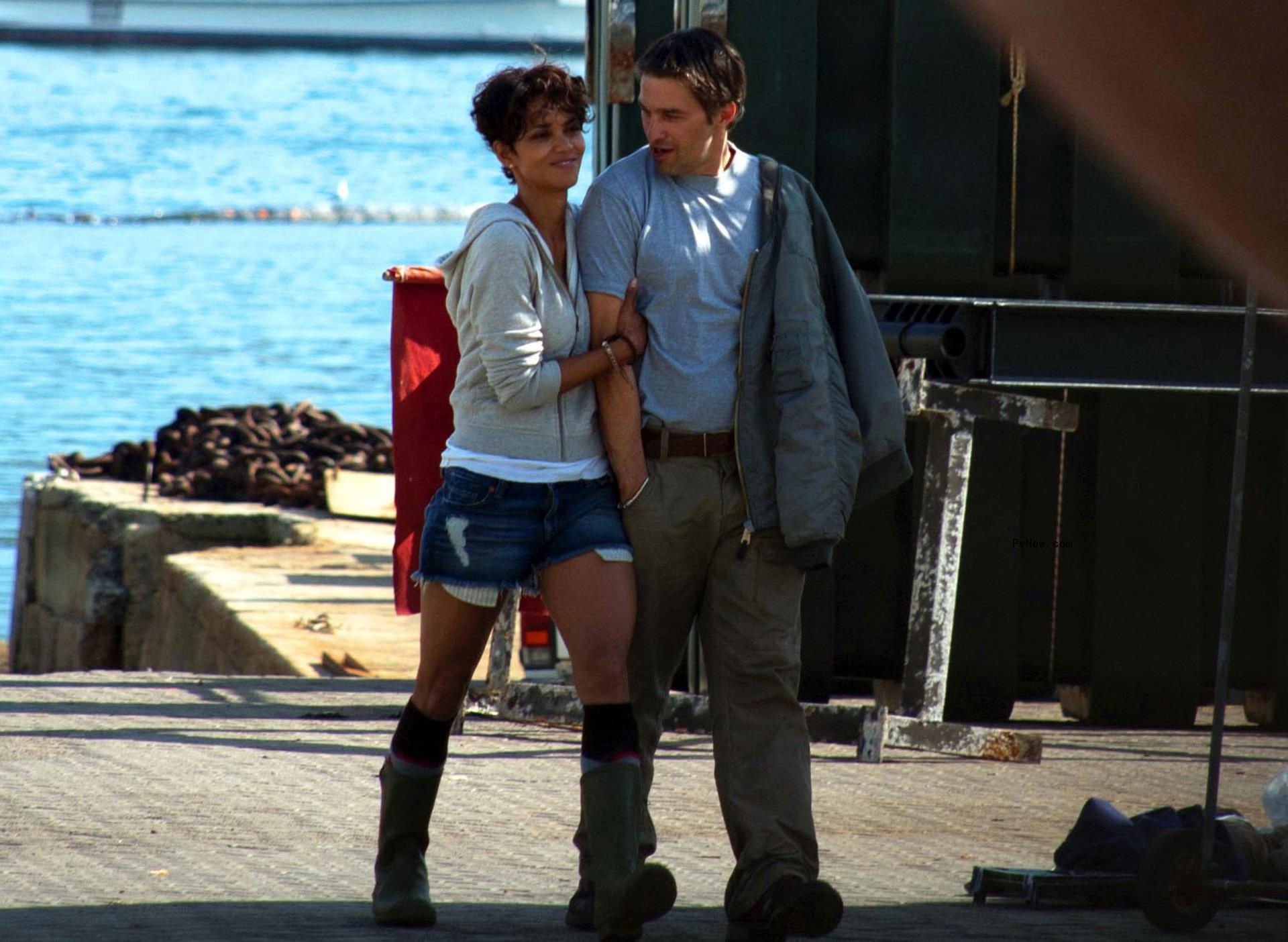 Olivier Martinez and Halle Berry in 2010. 