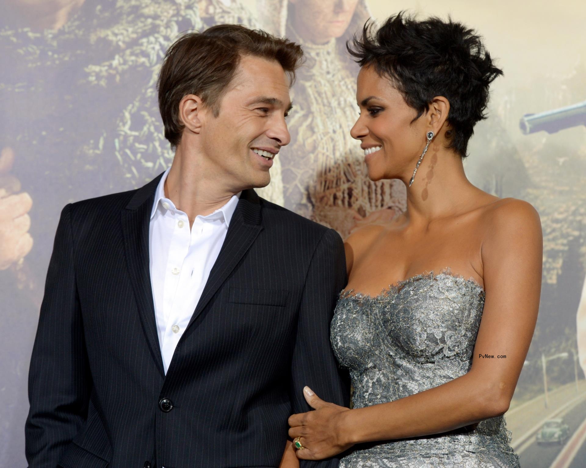 Olivier Martinez and Halle Berry in 2012. 