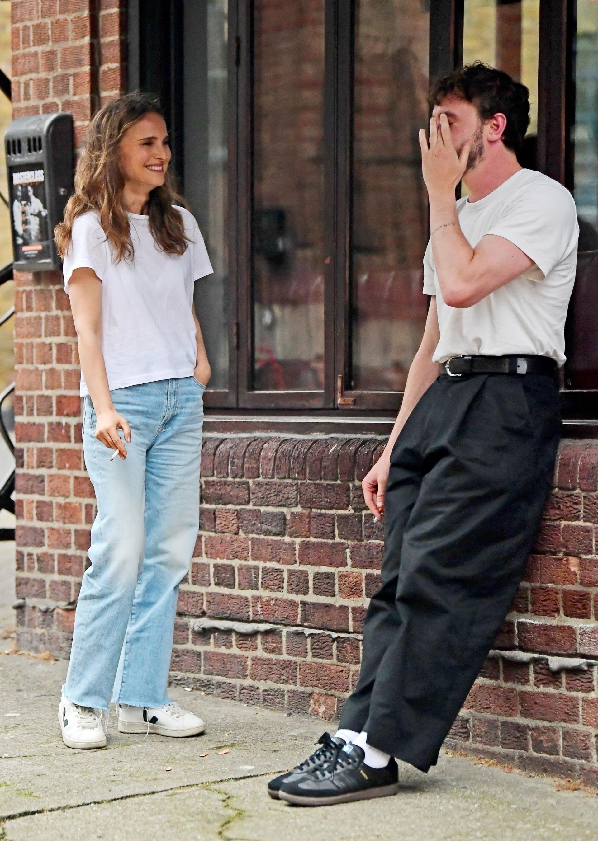 Natalie Portman and Paul Mescal