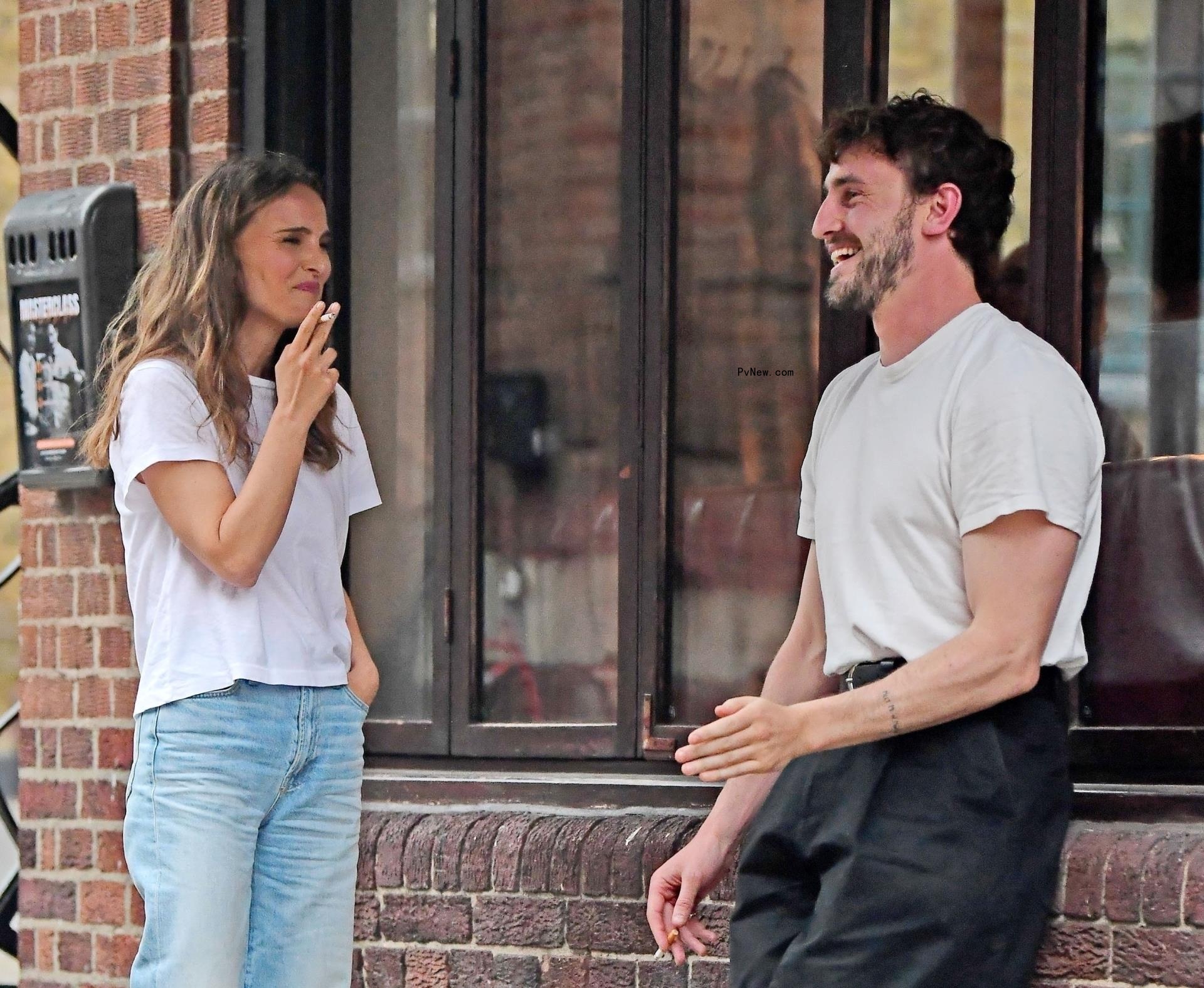 Natalie Portman and Paul Mescal