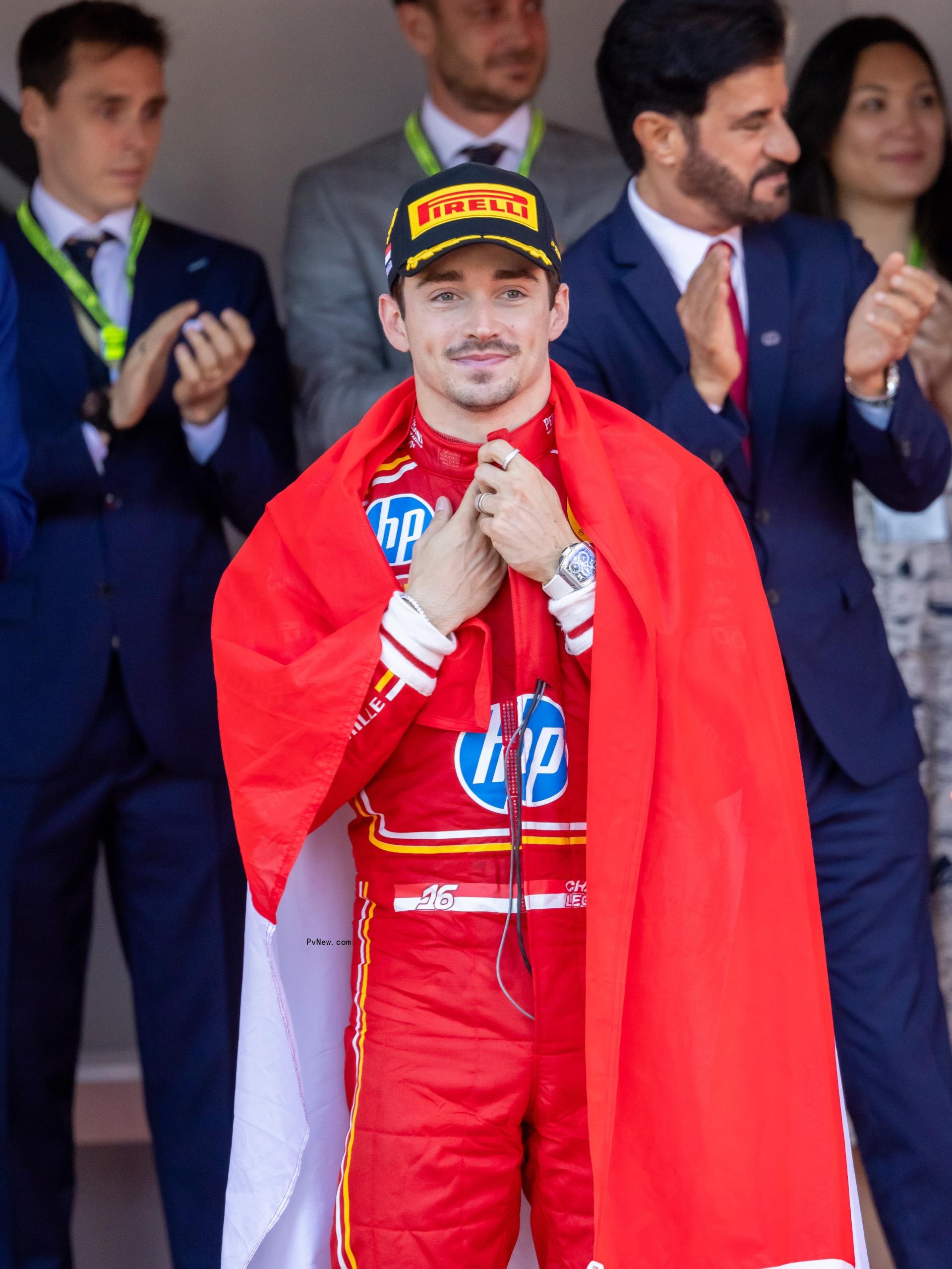 Charles Leclerc mo<i></i>naco grand prix