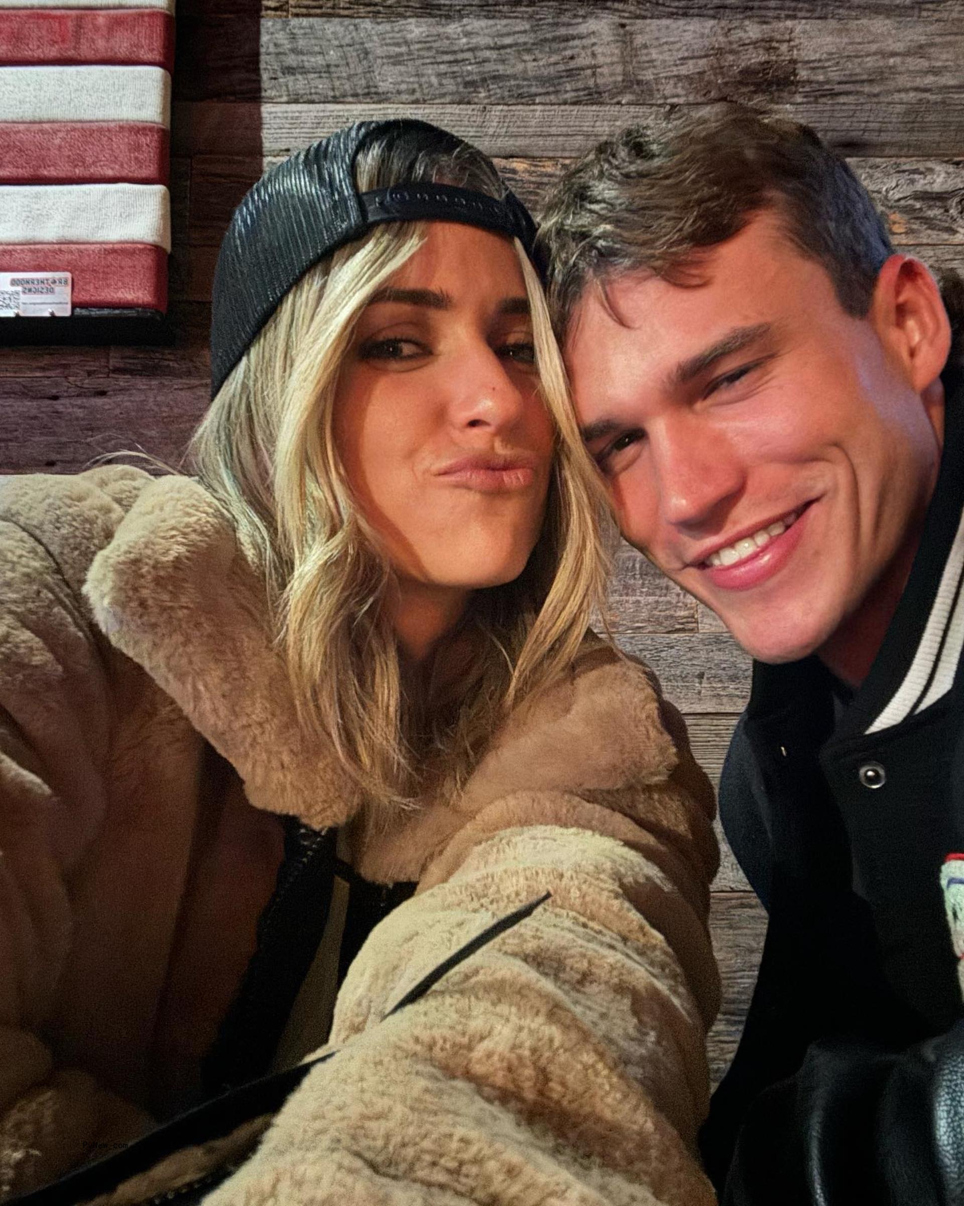 A selfie of Kristin Cavallari and Mark Estes.