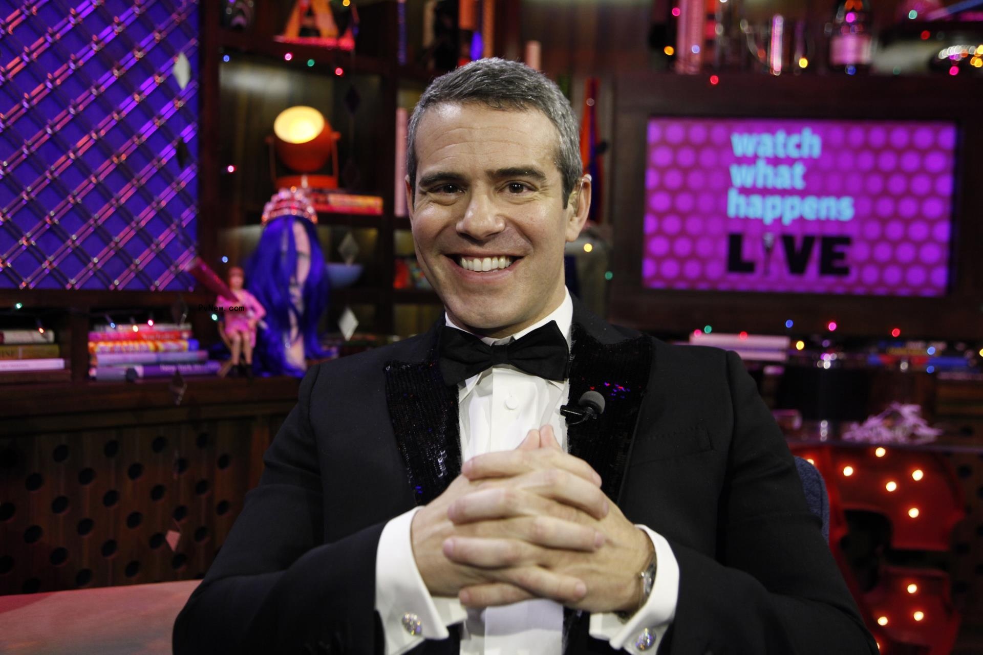 Andy Cohen smiling