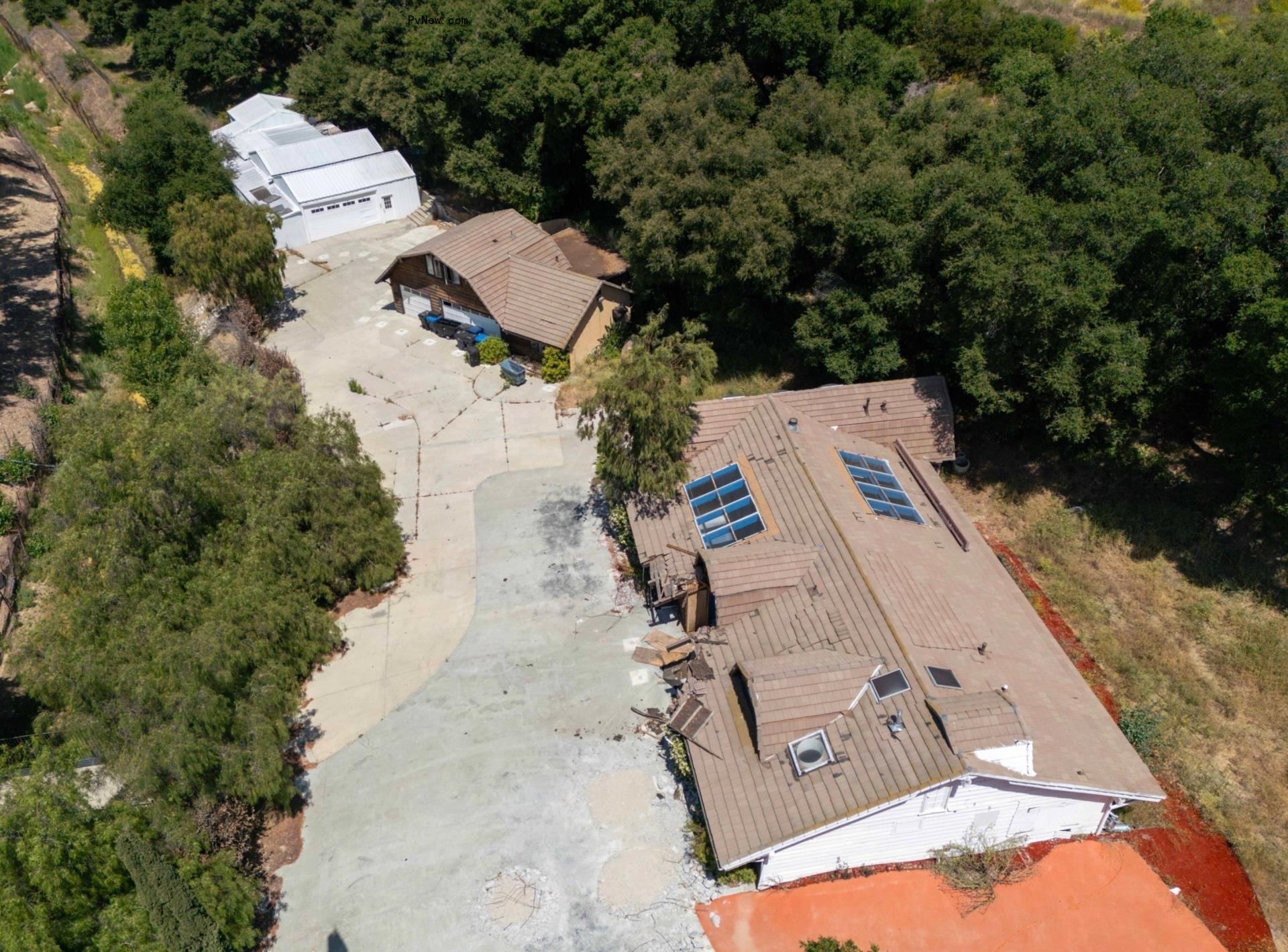 Kanye West's LA ranch.