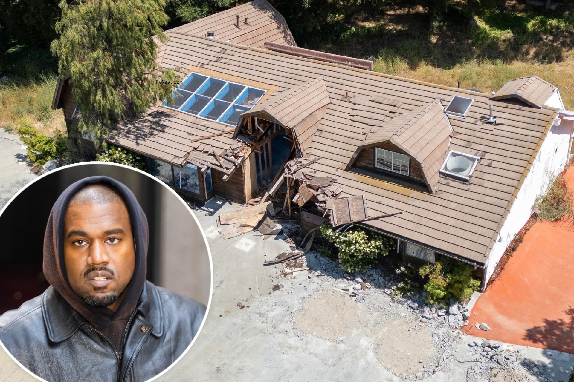 Kanye West’s abando<i></i>ned $2.2M Calabasas ranch pictured in ruins