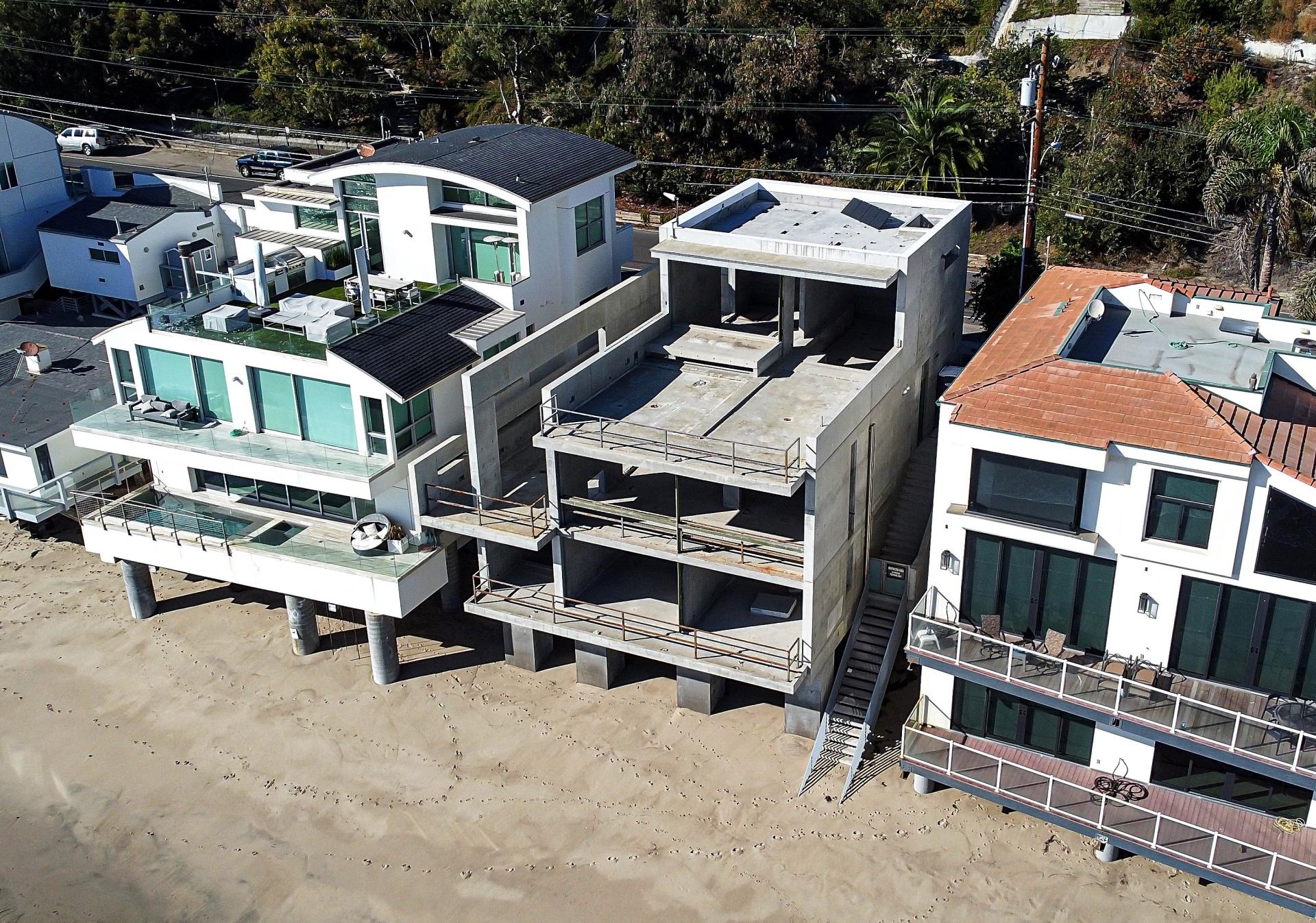 Kanye West's Malibu home.