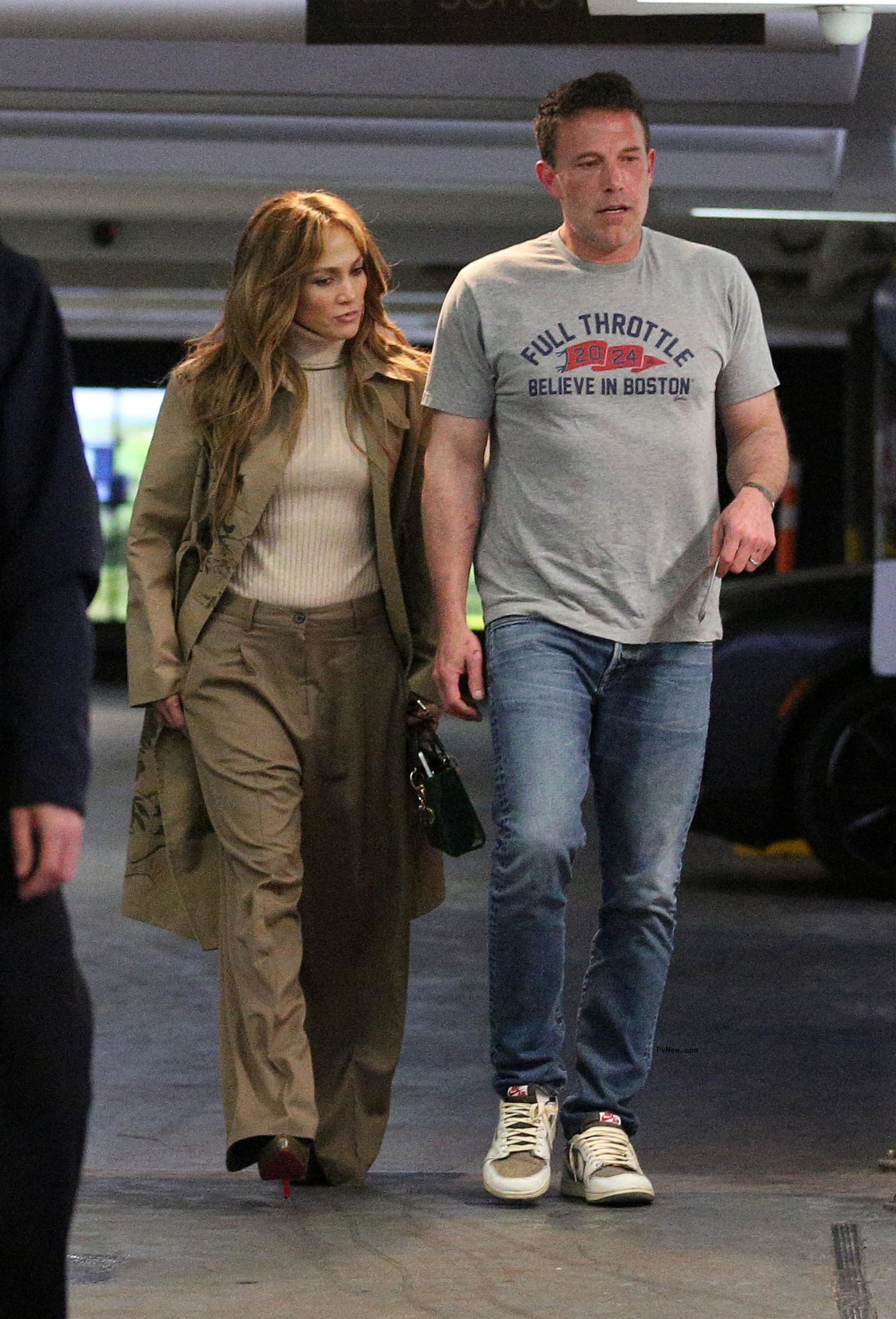 Jennifer Lopez and Ben Affleck.
