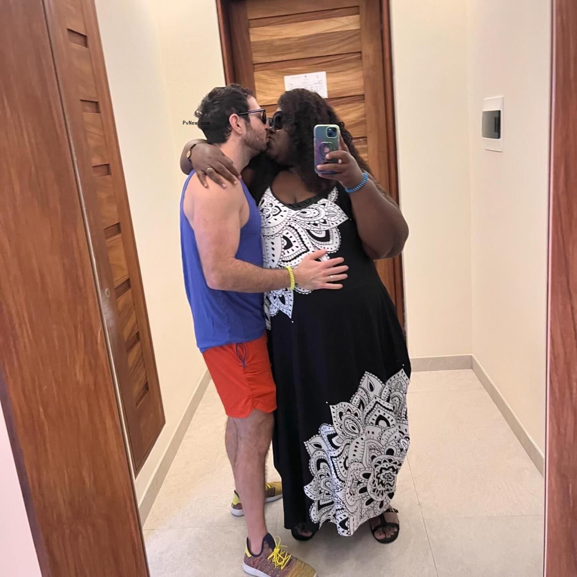 Gabourey Sidibe and Brandon Fankel