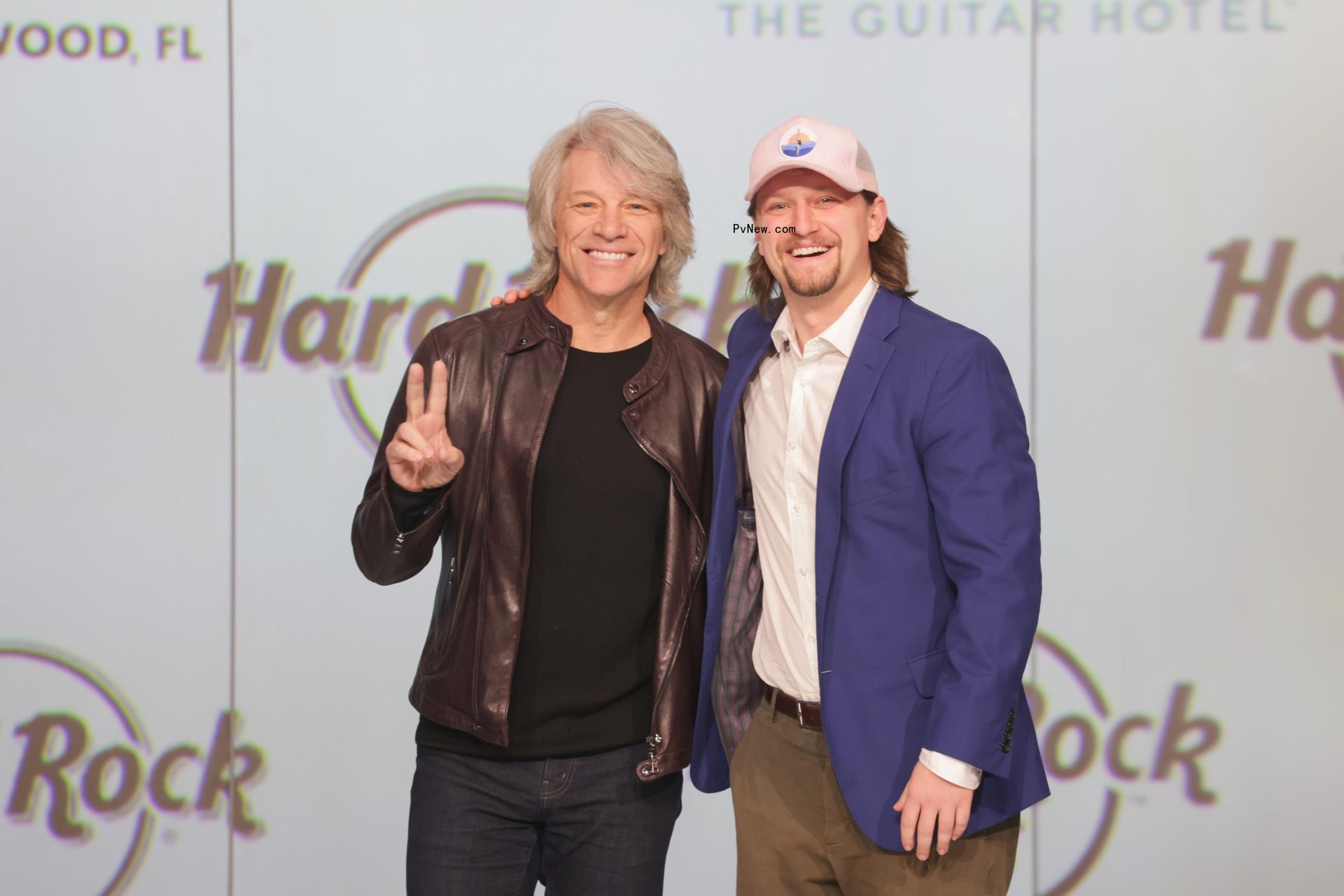 Jon Bon Jovi and son Jesse