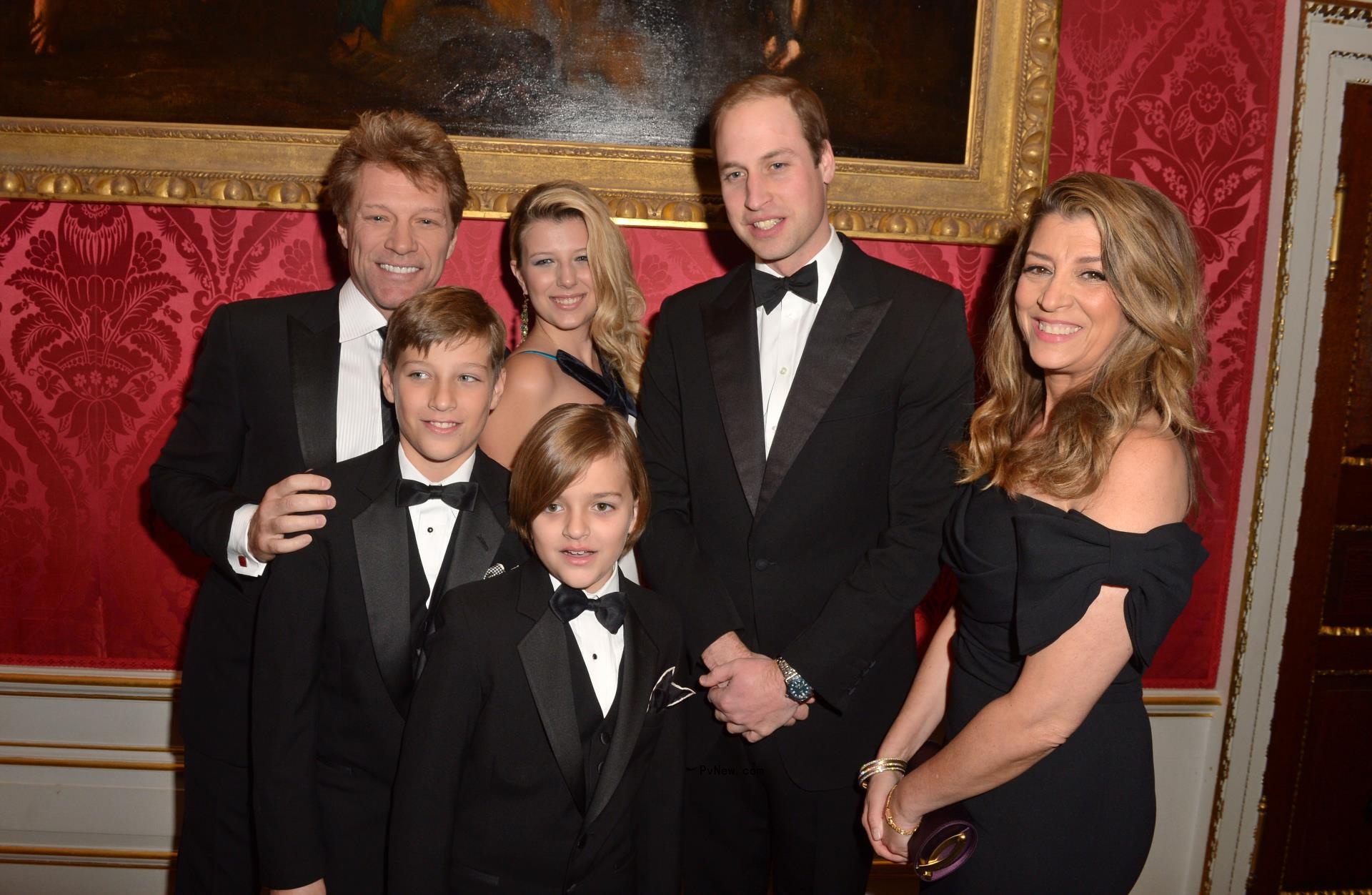 Jon Bon Jovi, Dorothea Hurley and kids