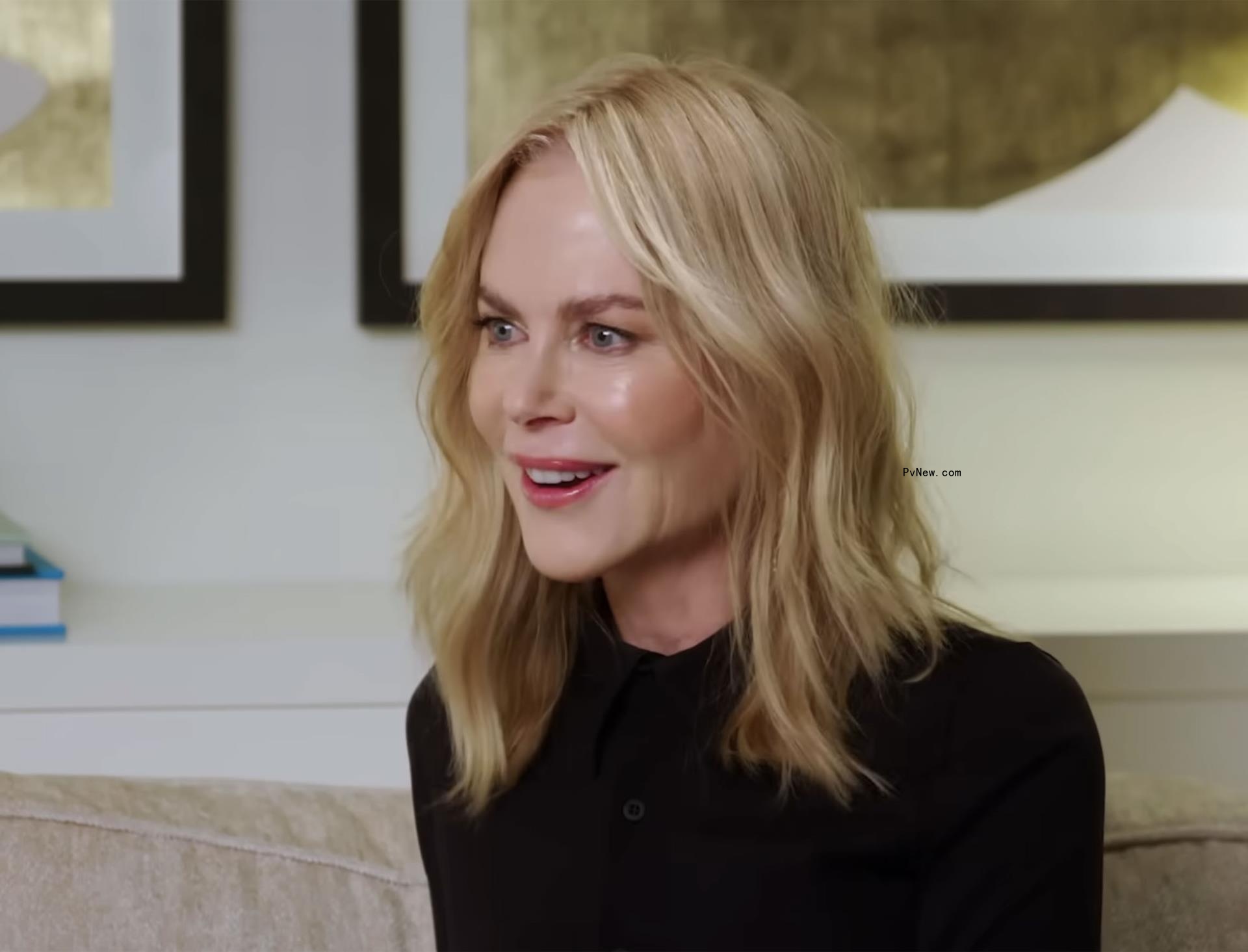 Nicole Kidman in her Vanity Fair conversation. 