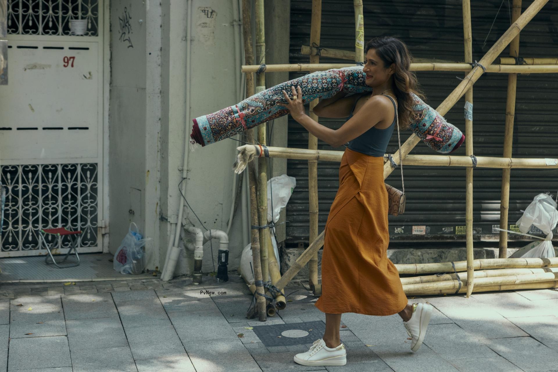 How ‘Expats’ Artisans Weaved Sarayu Blue’s Tightly Wound Hilary: ‘She’s Just Trying To Keep It Together’