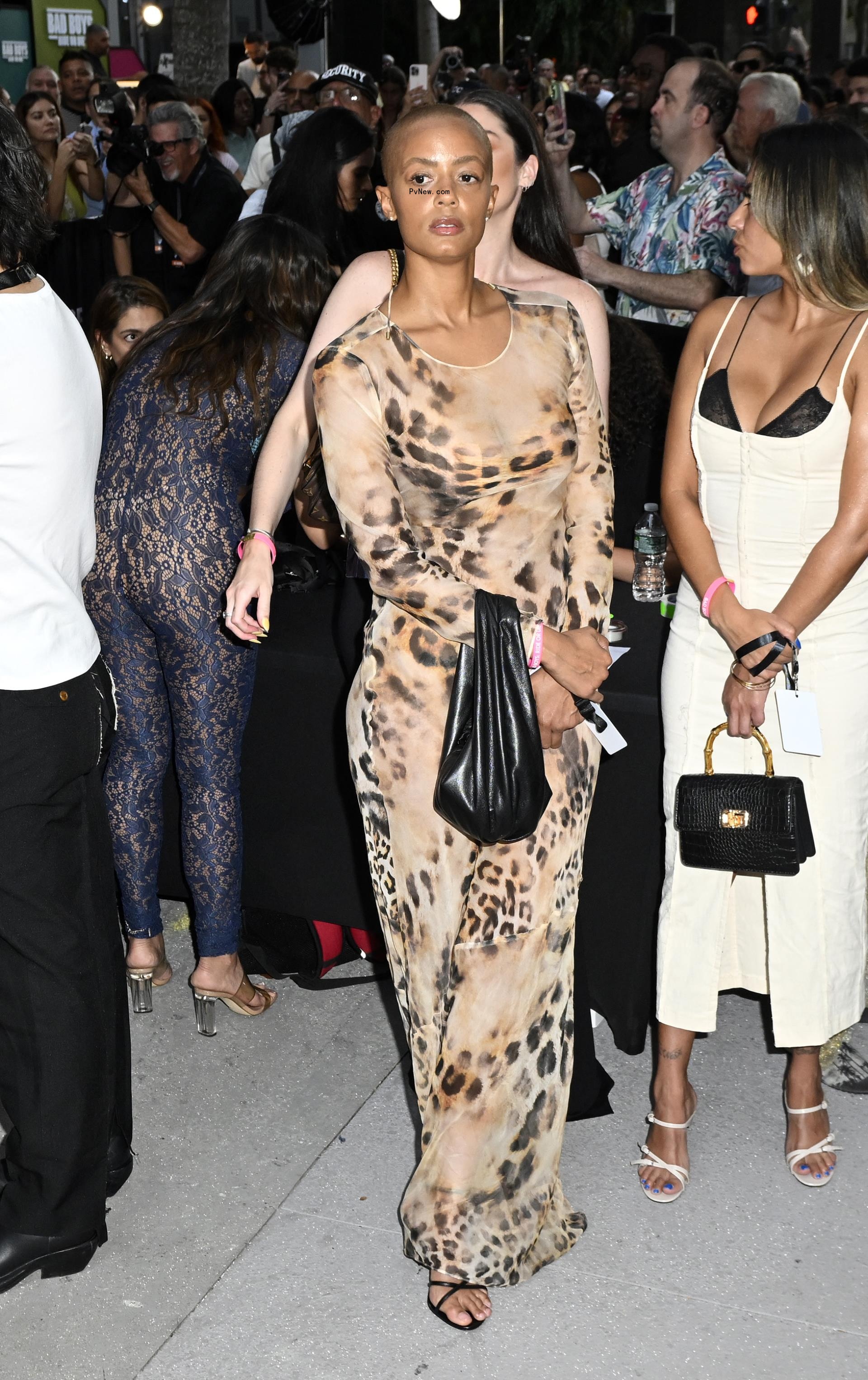 An unknown woman at Will Smith's 
