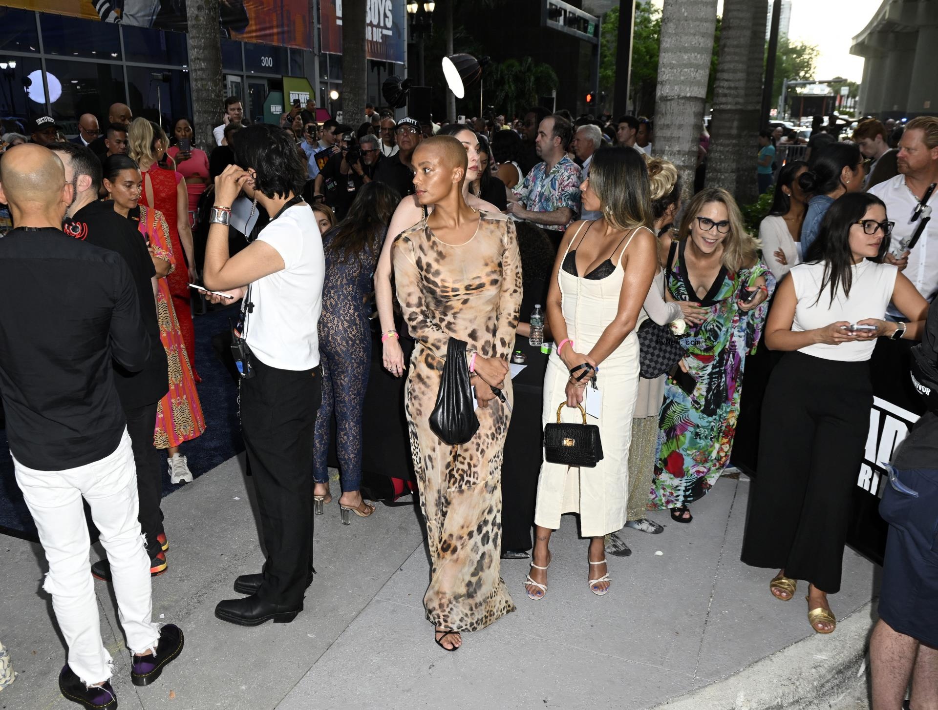 An unknown woman at Will Smith's 