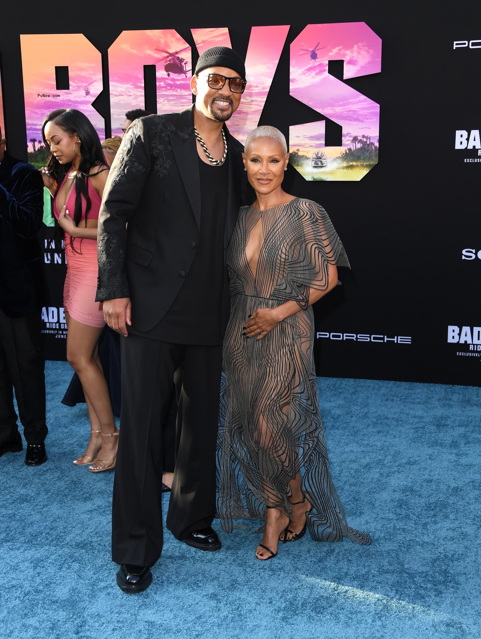 Will Smith and Jada Pinkett Smith at the 