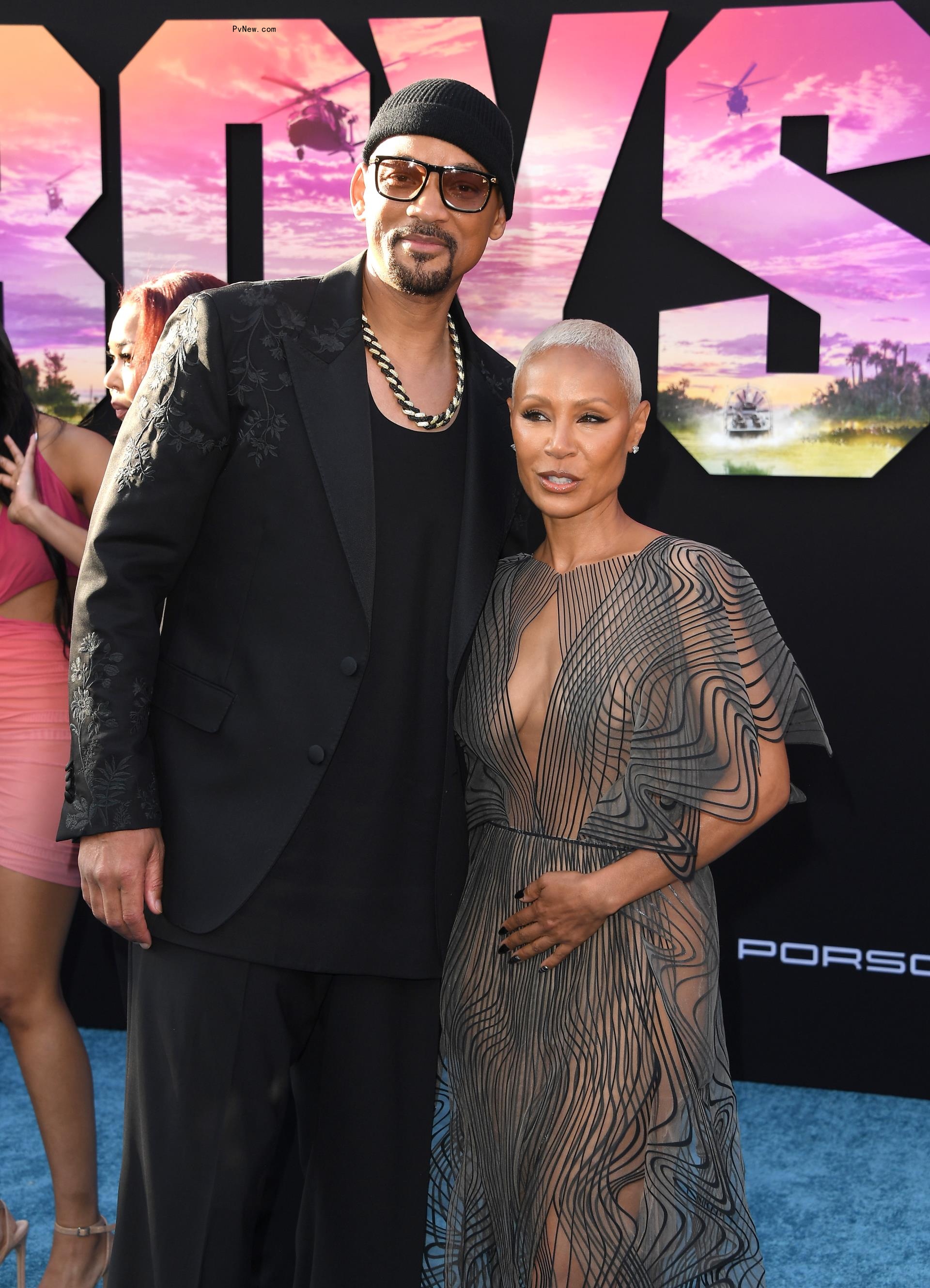 Will Smith and Jada Pinkett Smith at the 