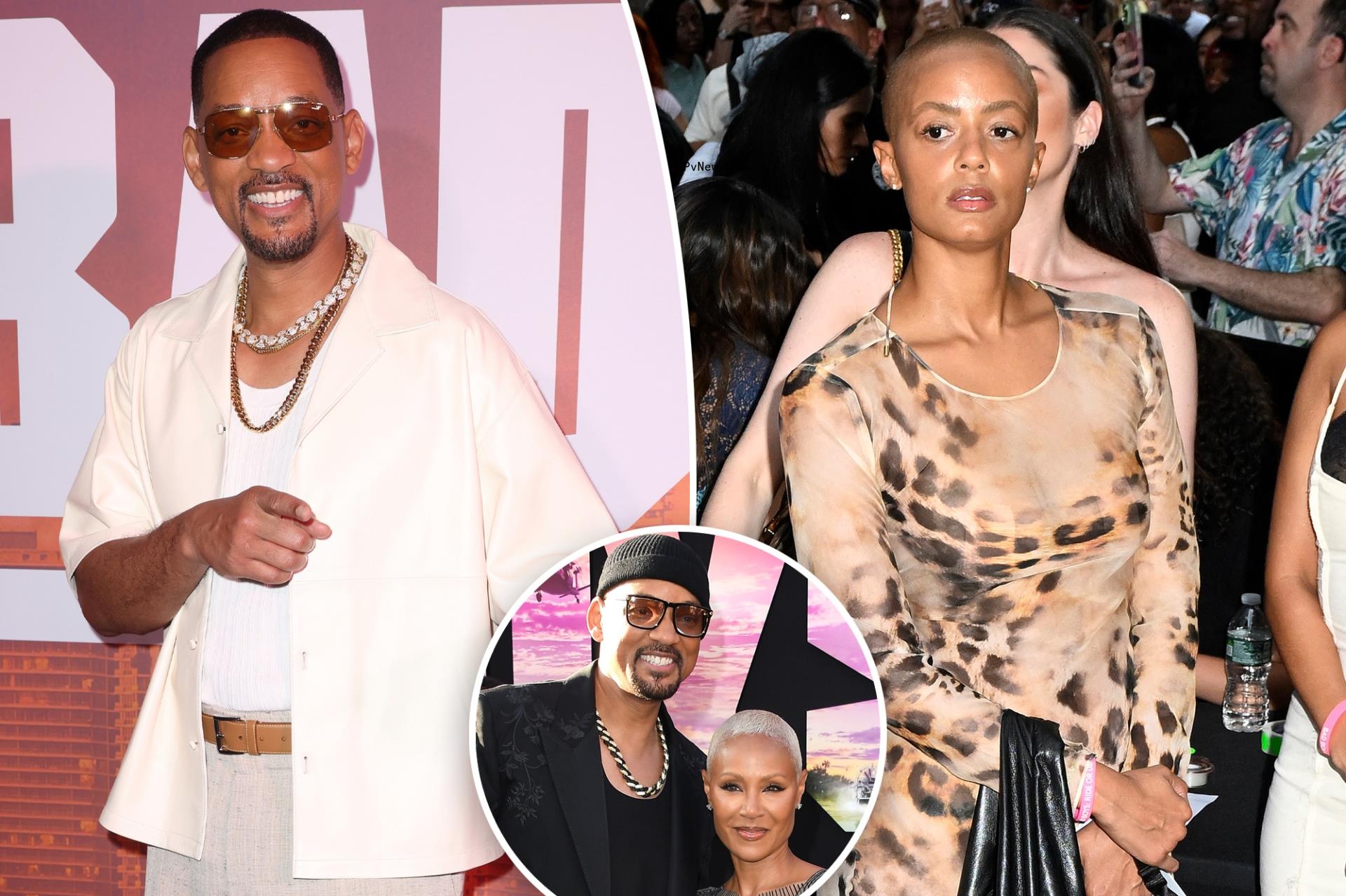 Jada Pinkett look-alike o<i></i>nce again joins Will Smith for ‘Bad Boys’ Miami premiere