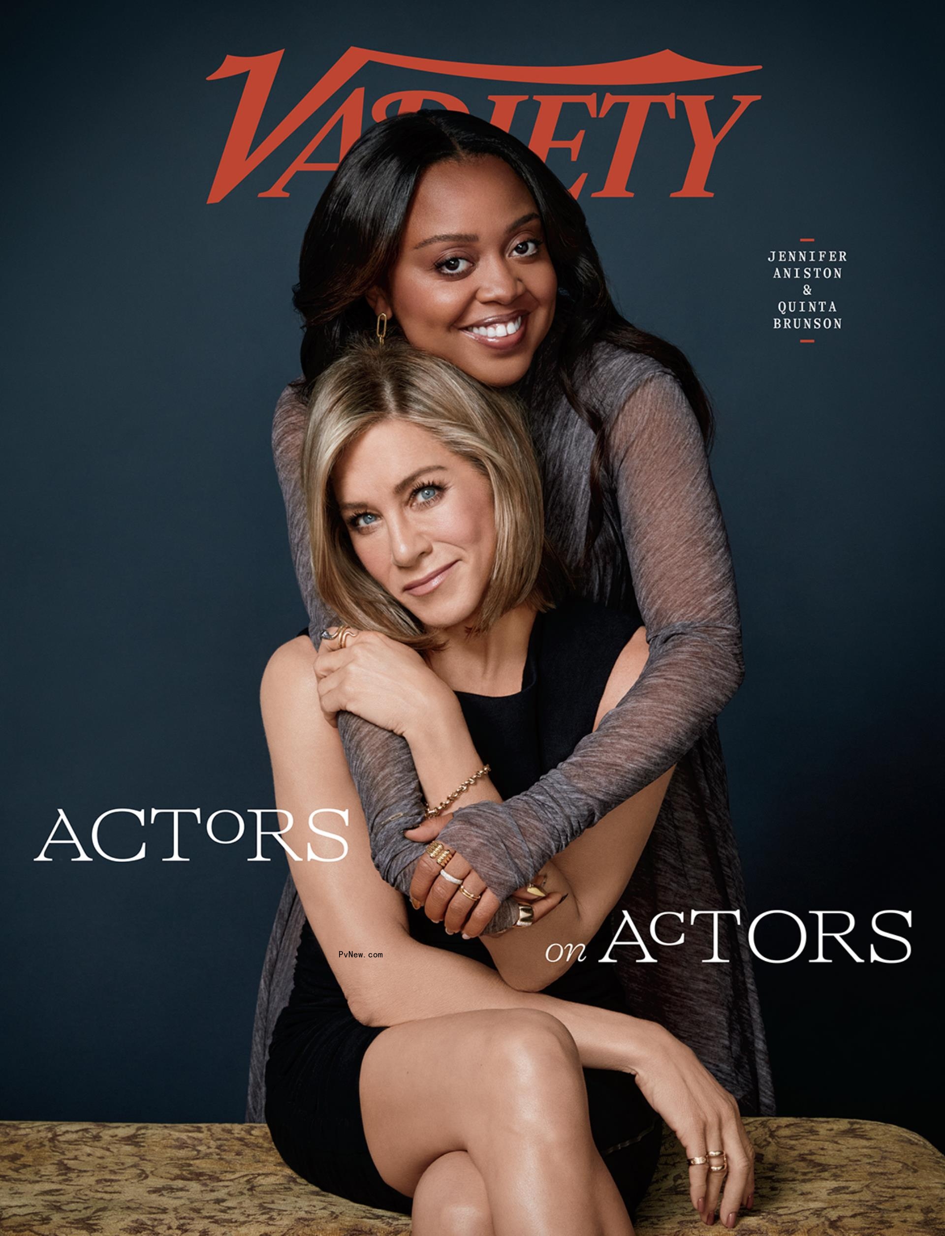 Quinta Brunson and Jennifer Aniston