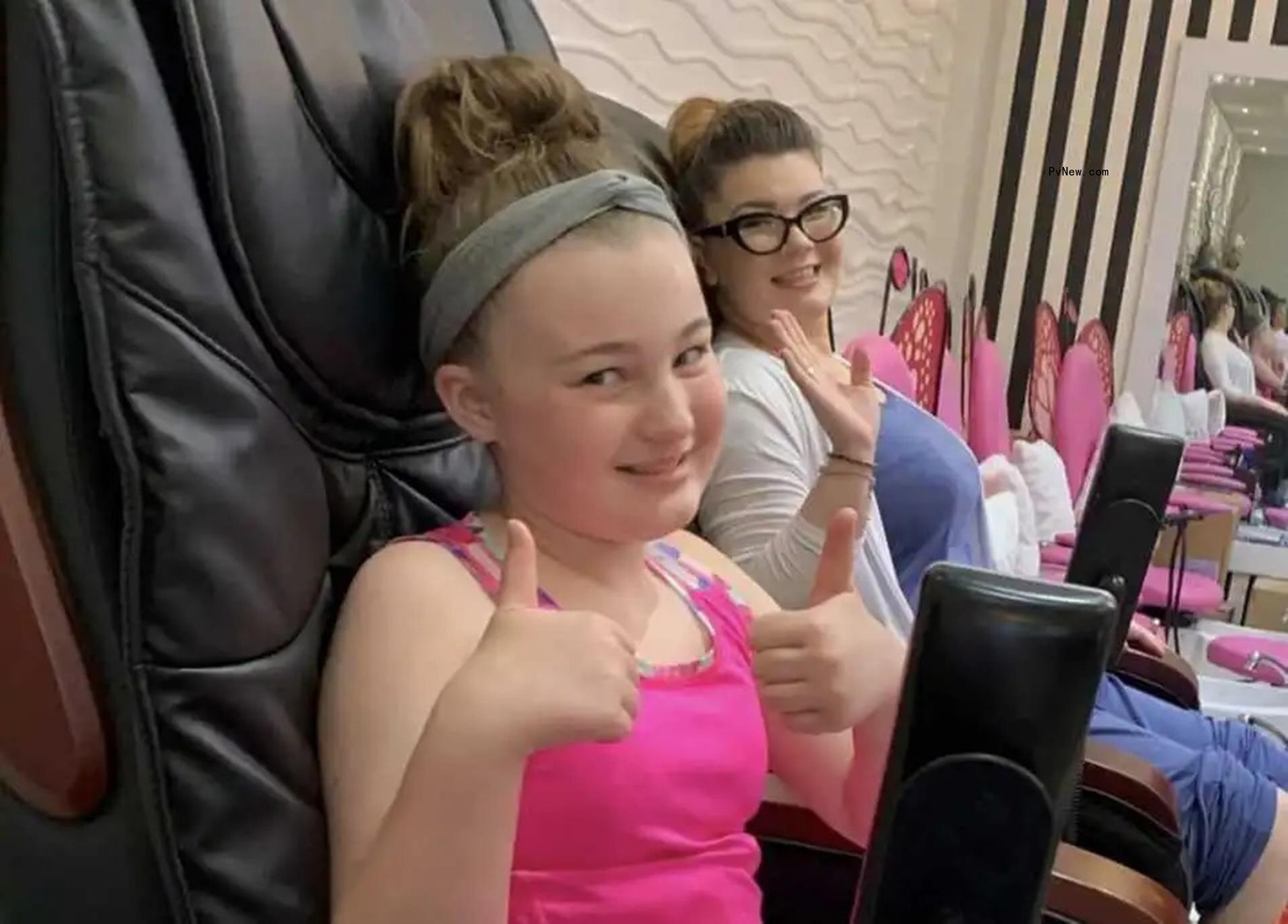 Amber Portwood and daughter Leah