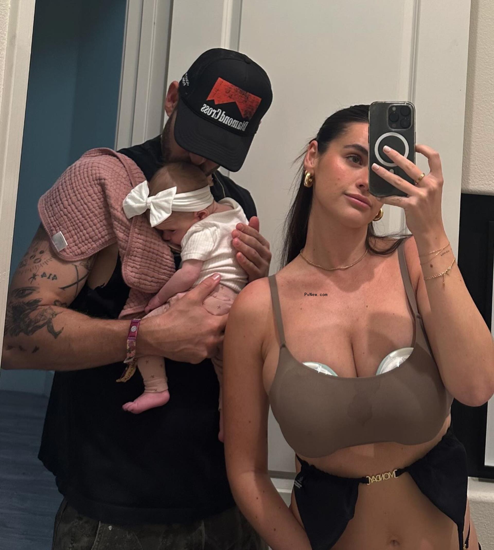 Nick Viall, Natalie Joy and daughter River Rose
