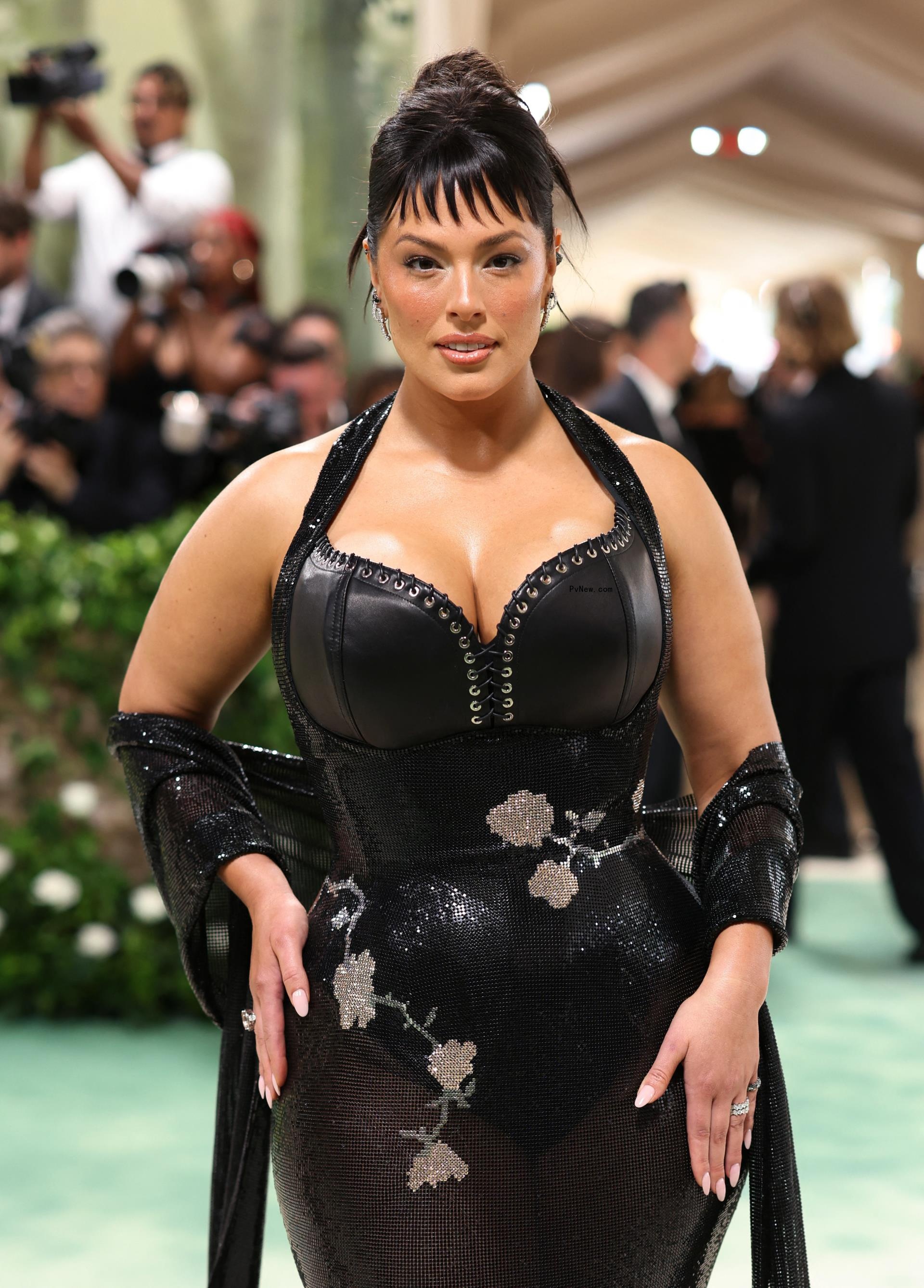 Ashley Graham at the 2024 Met Gala. 
