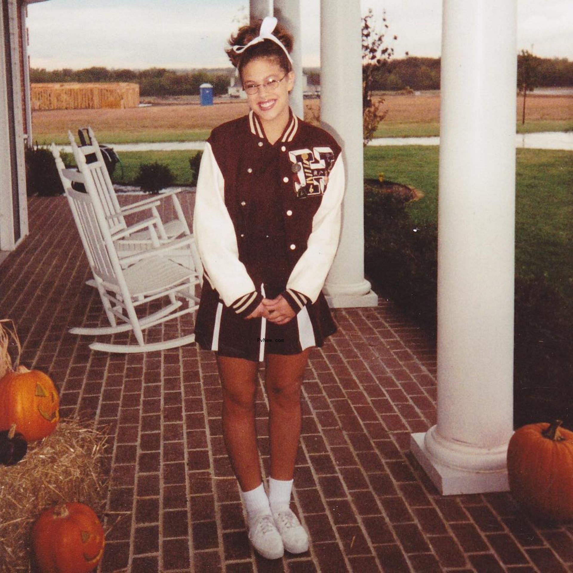 Ashley Graham as a teen. 