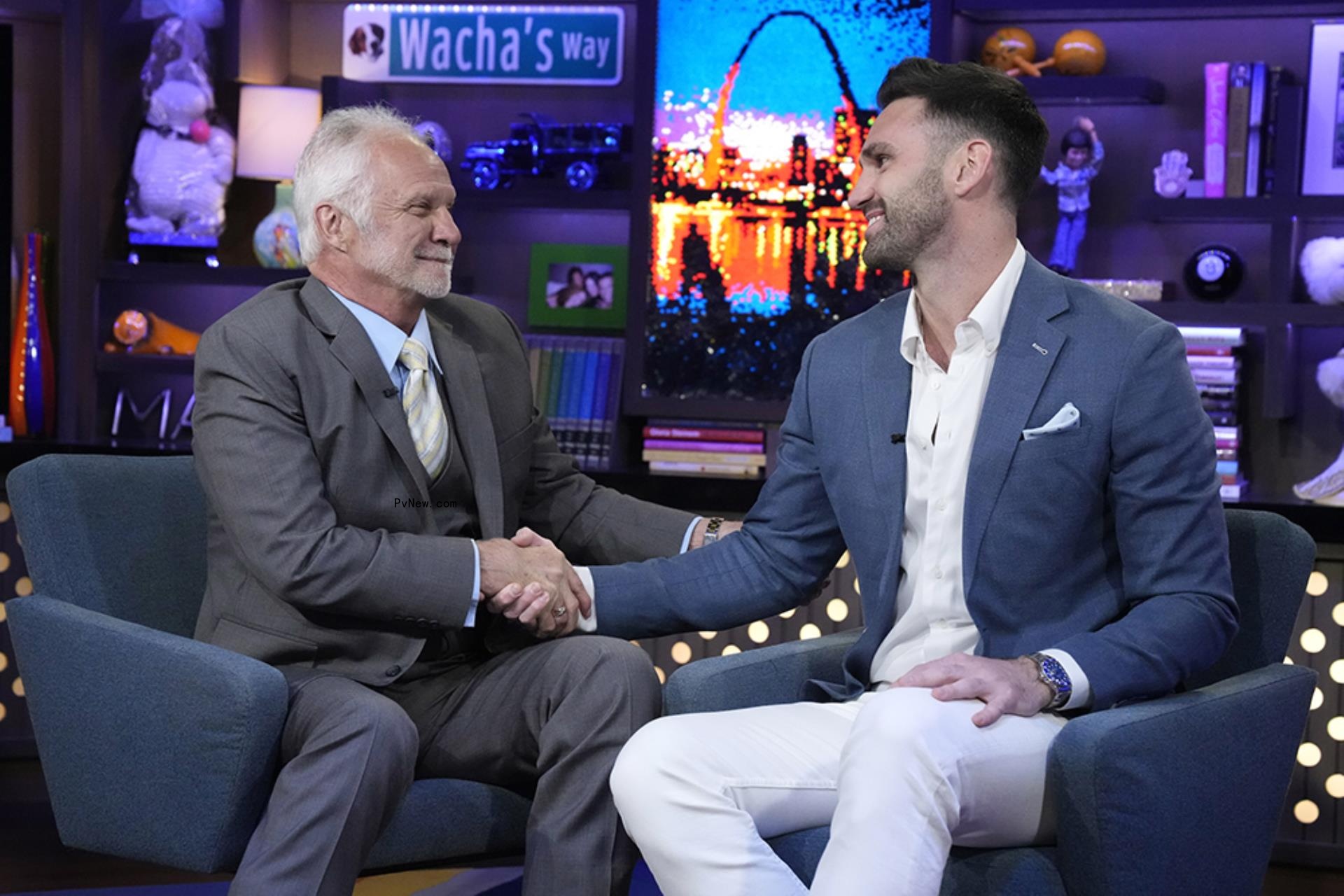 Captain Lee Rosbach and Carl Radke.
