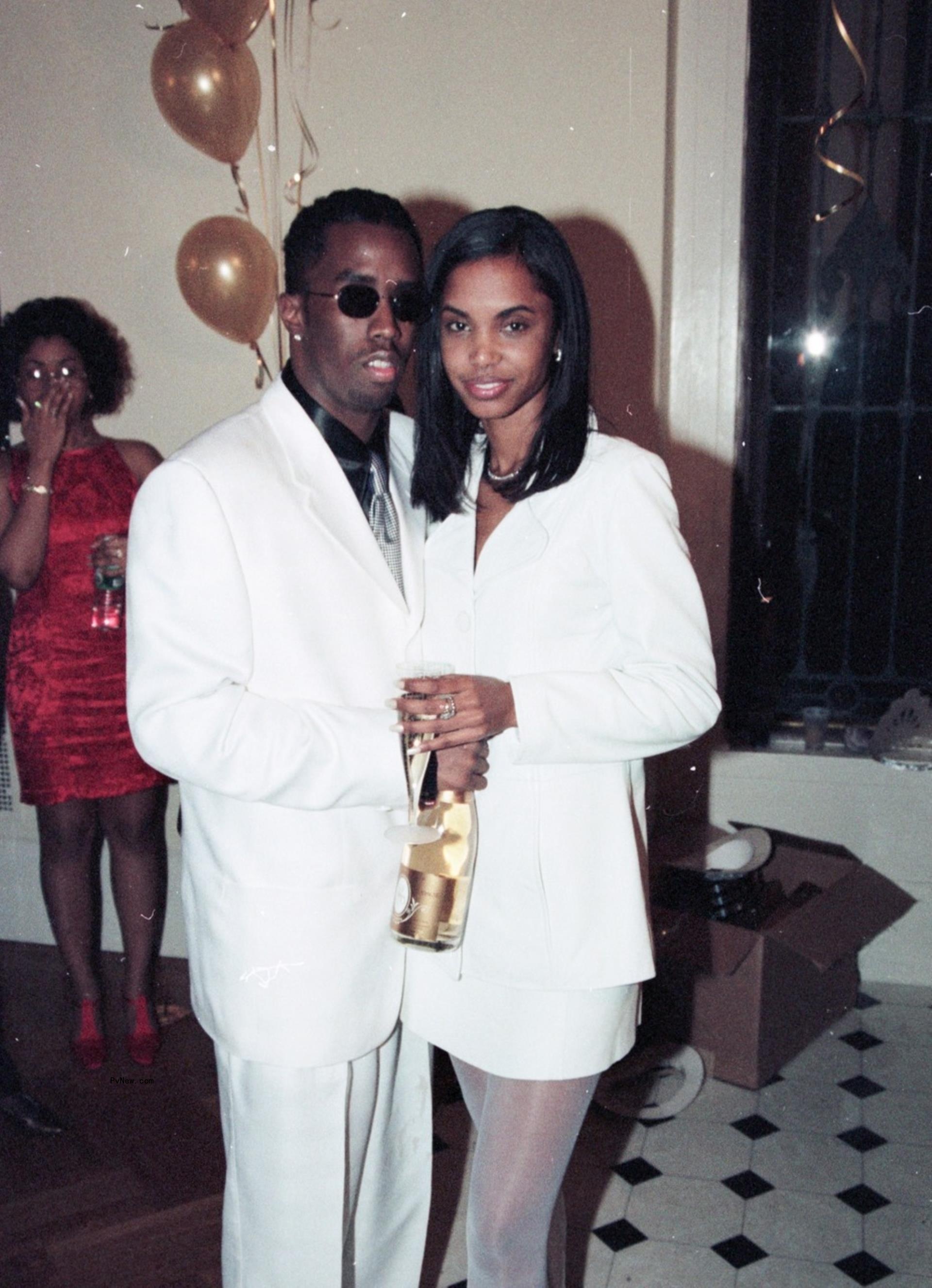 Kim Porter and Sean