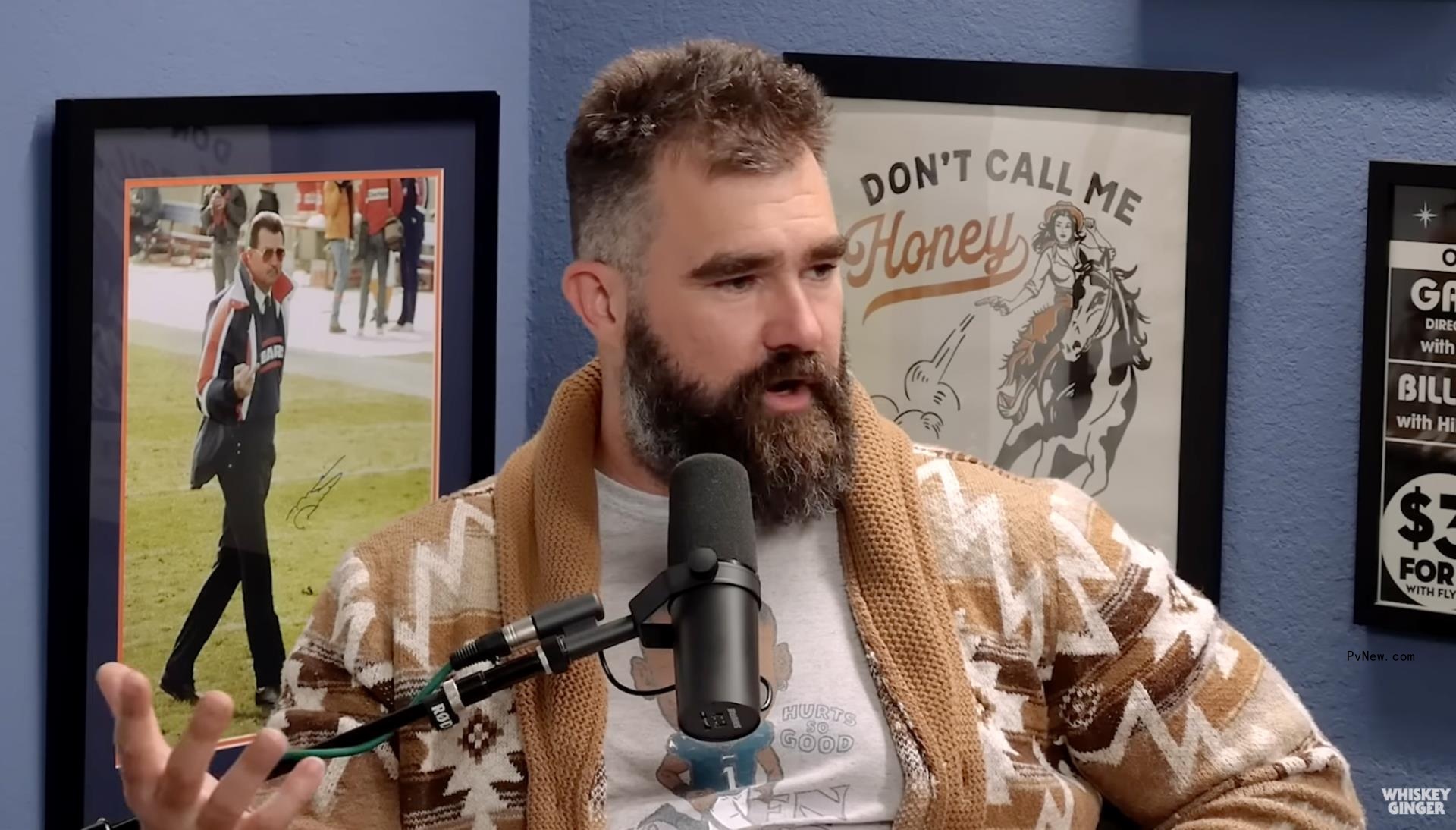 Jason Kelce speaking