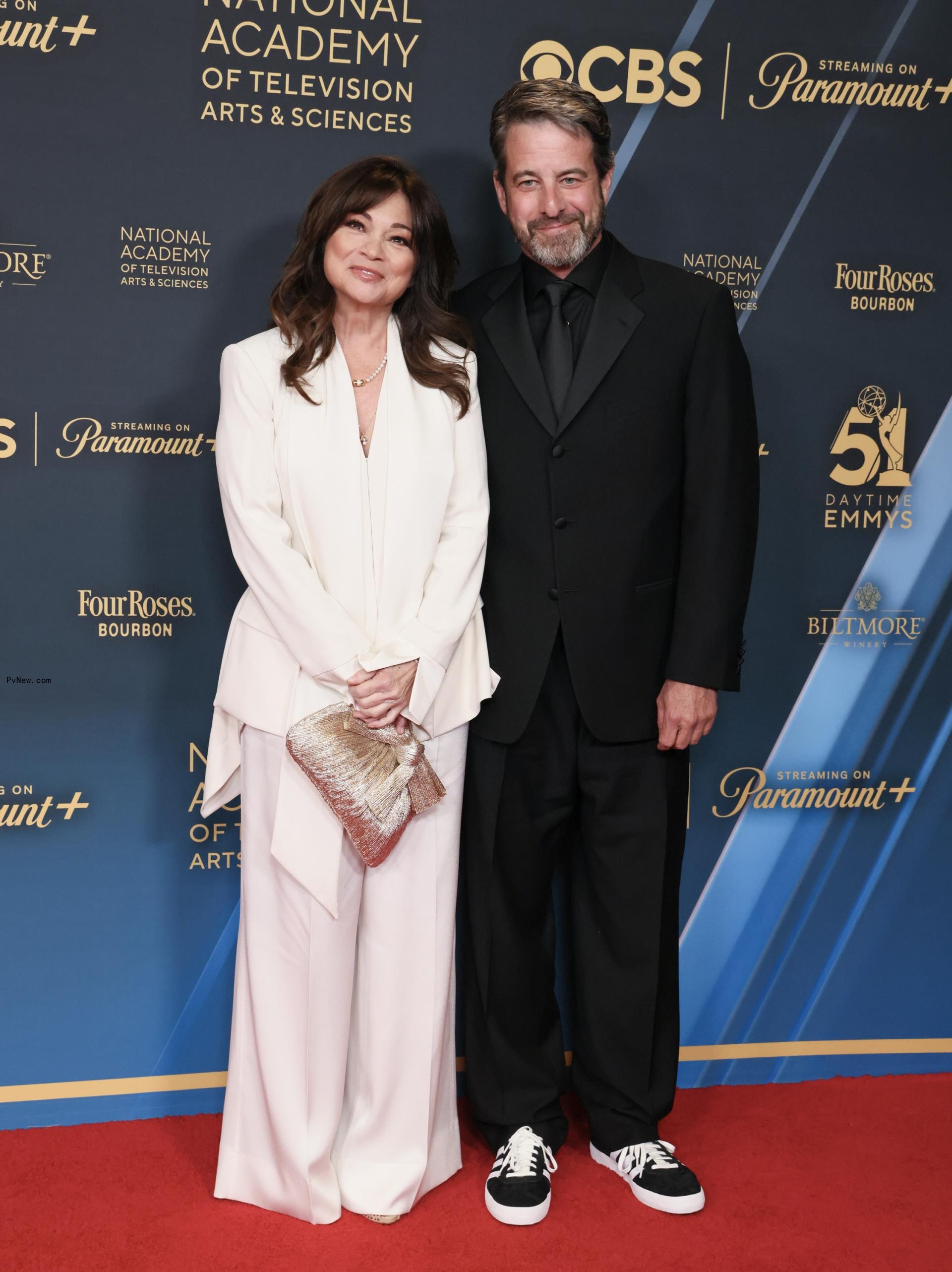 Valerie Bertinelli and Mike Goodnough at the 51st annual Daytime Emmys Awards in 2024