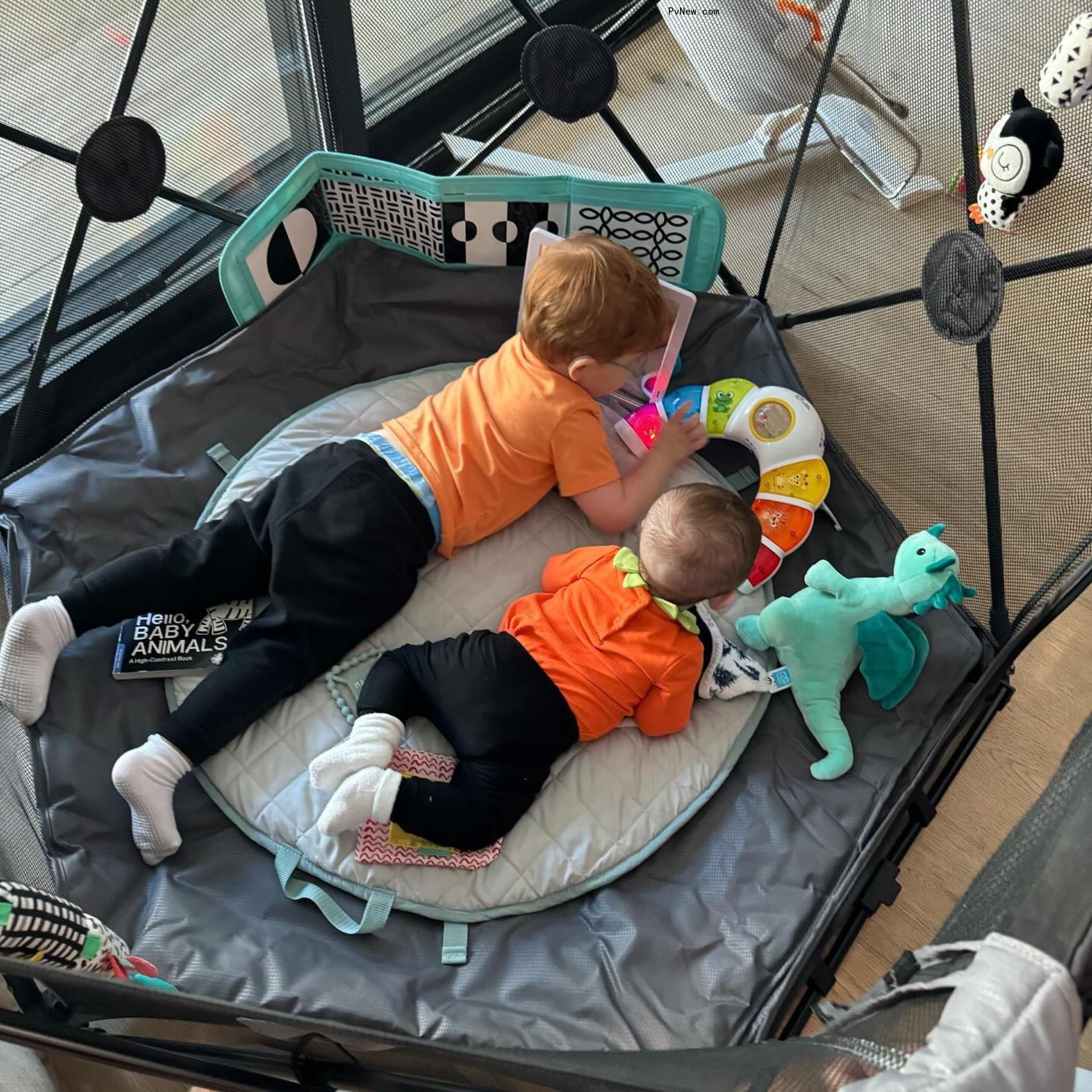 Meghan Trainor's sons Barry and Riley