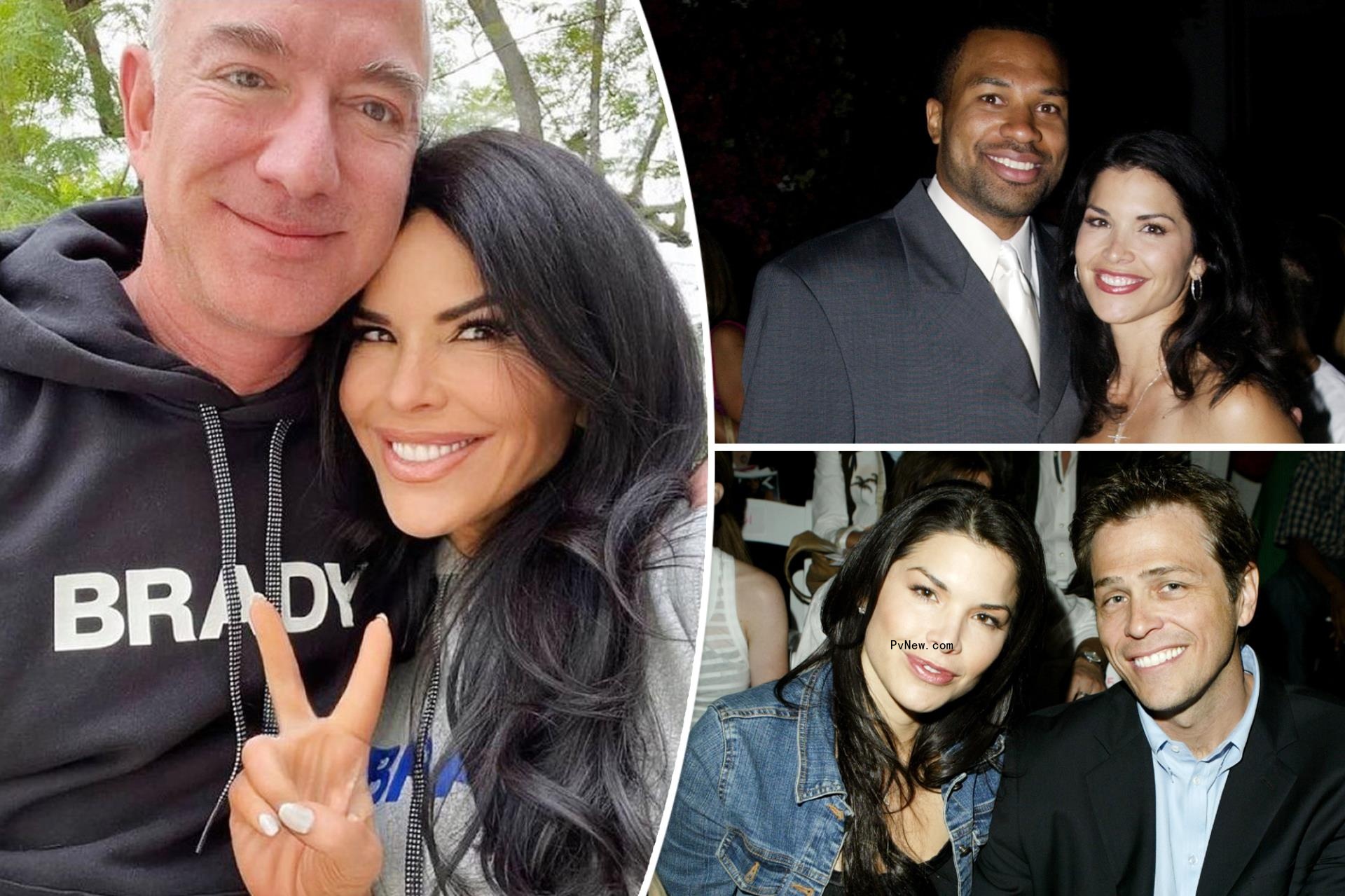 Lauren Sánchez and Jeff Bezos, Derek Fisher and Patrick Whitesell