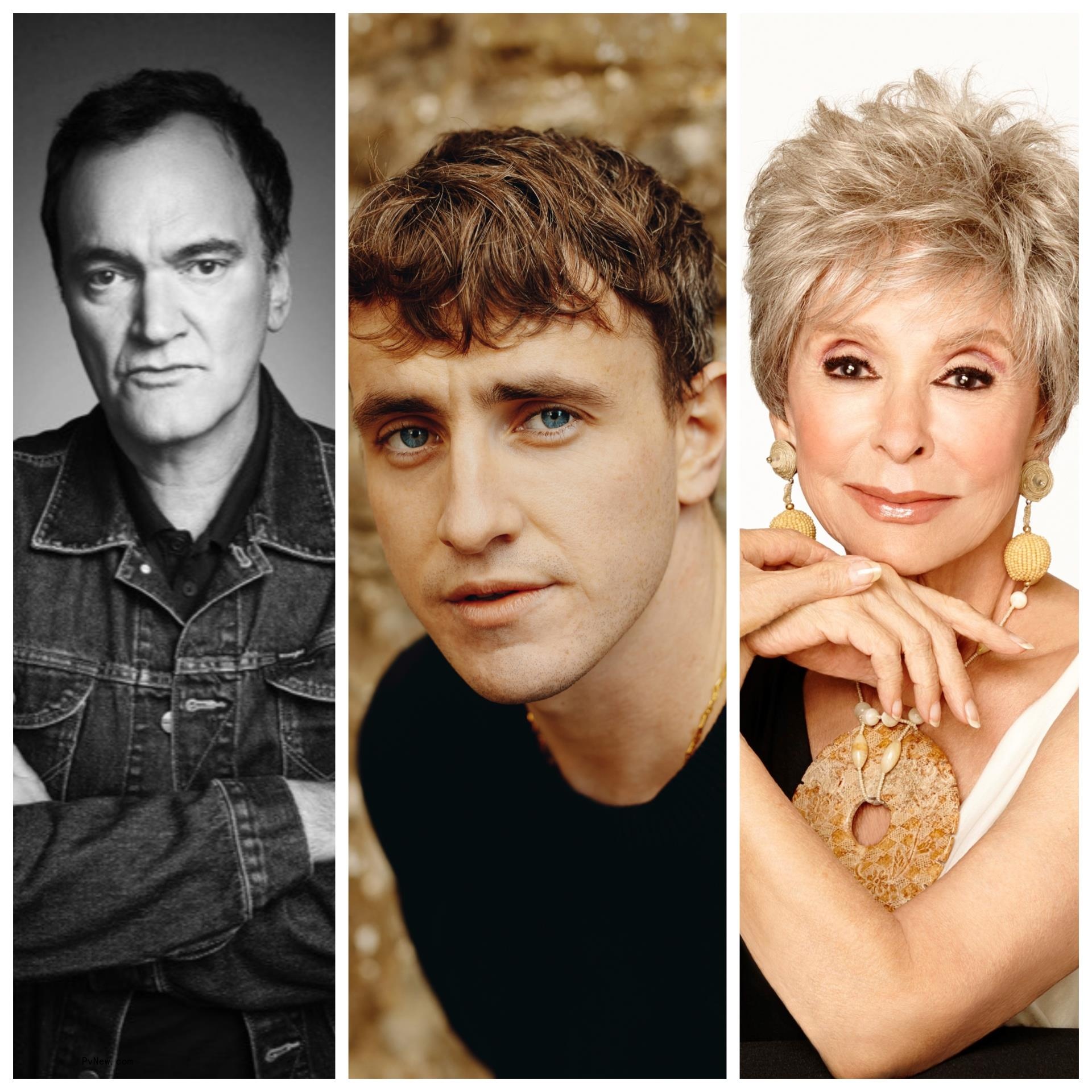 Paul Mescal, Quentin Tarantino and Rita Moreno to Be Ho<i></i>nored at Academy Museum Gala
