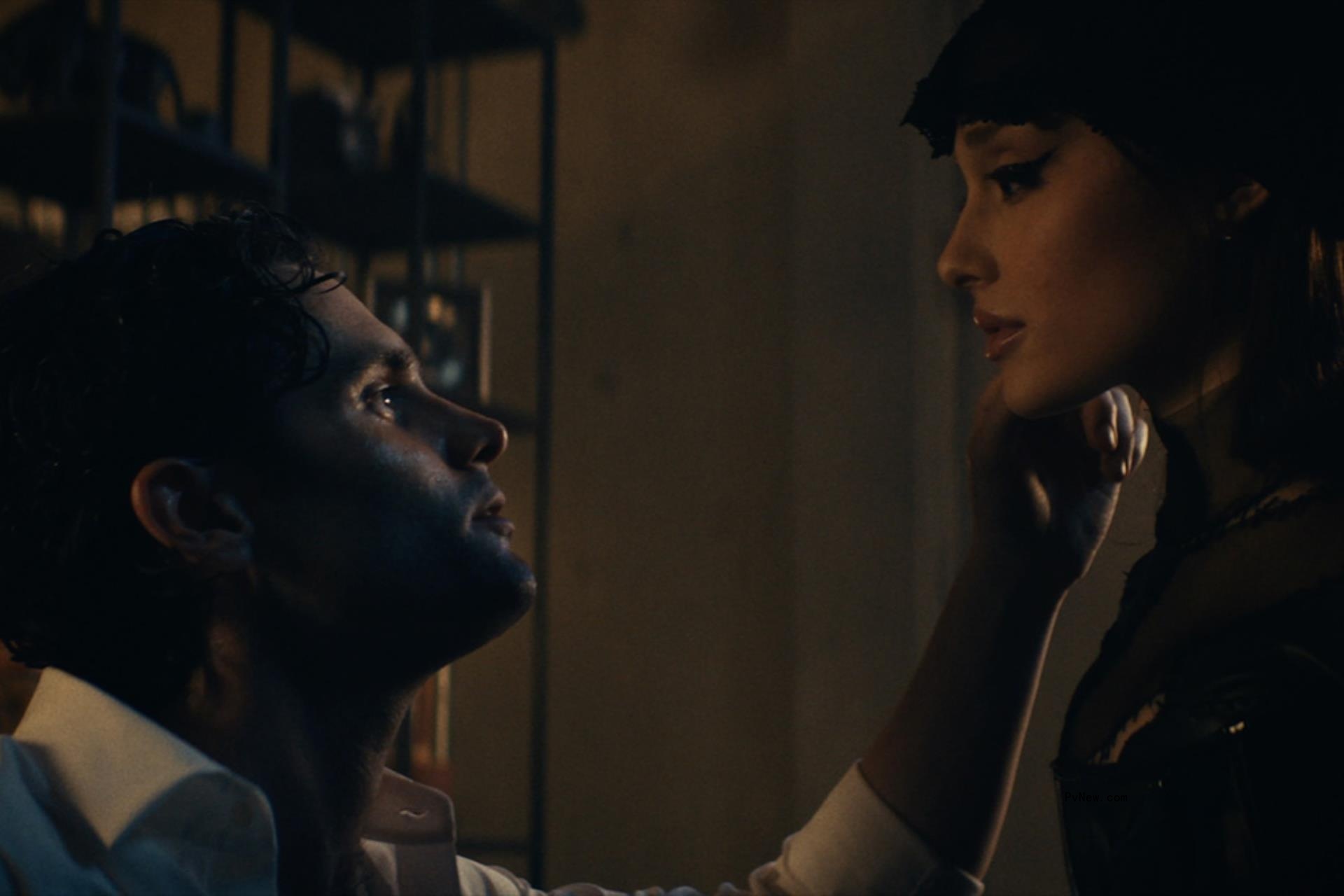 Ariana Grande’s Catwoman Stalks Mayor Penn Badgley in ‘The Boy Is Mine’ Video