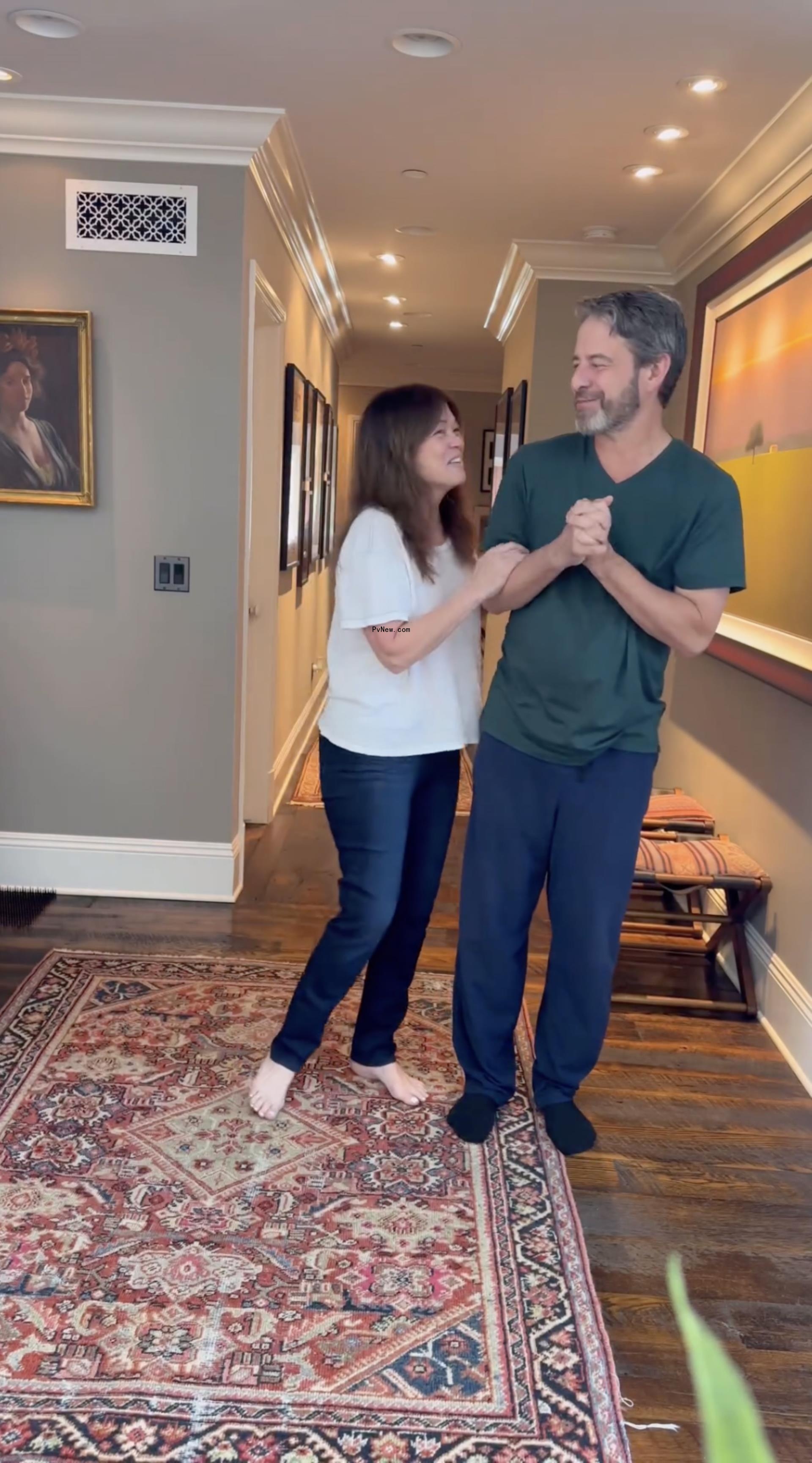 Valerie Bertinelli and boyfriend Mike Goodnough