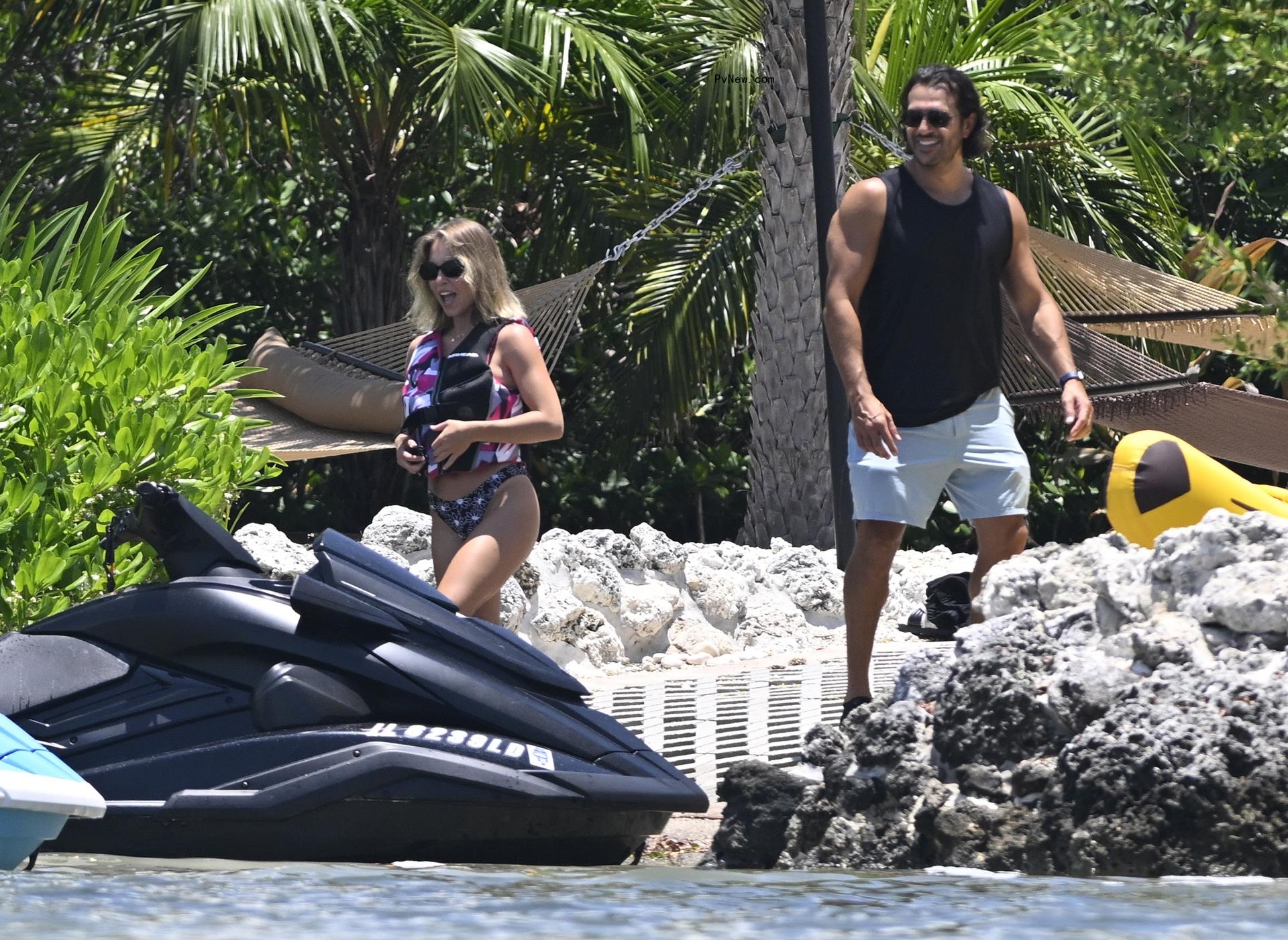 Sydney Sweeney and her fiancée, Jonathan.