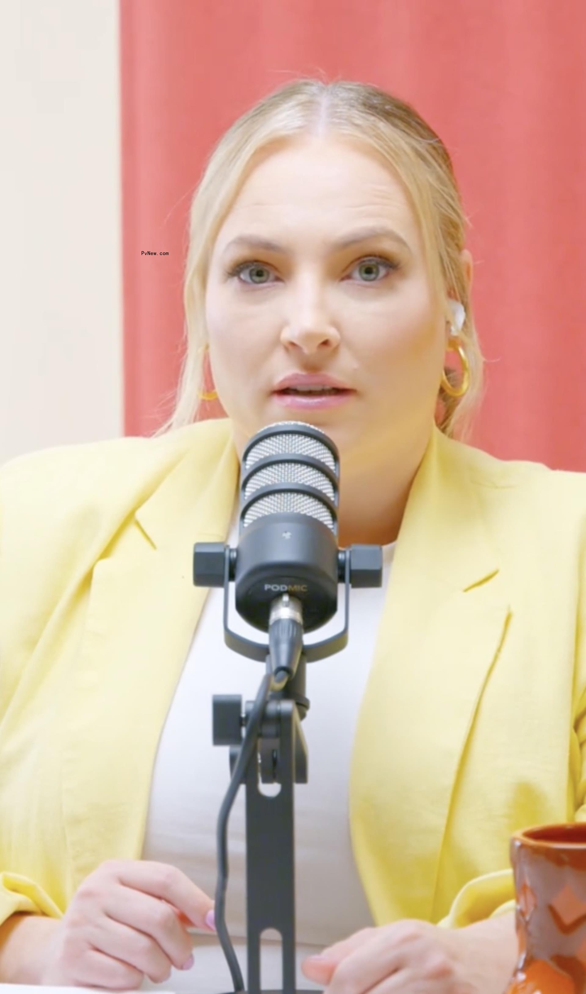 Meghan McCain on her podcast.