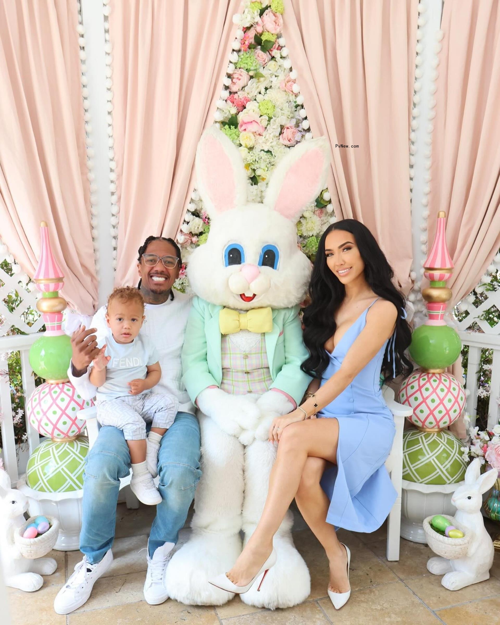 Nick Cannon, Mariah Carey and twins