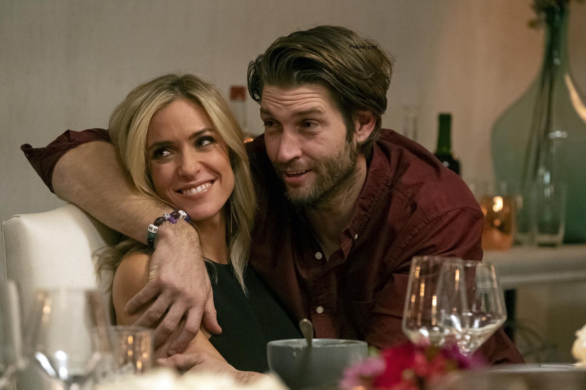 Kristin Cavallari and Jay Cutler on an episode of