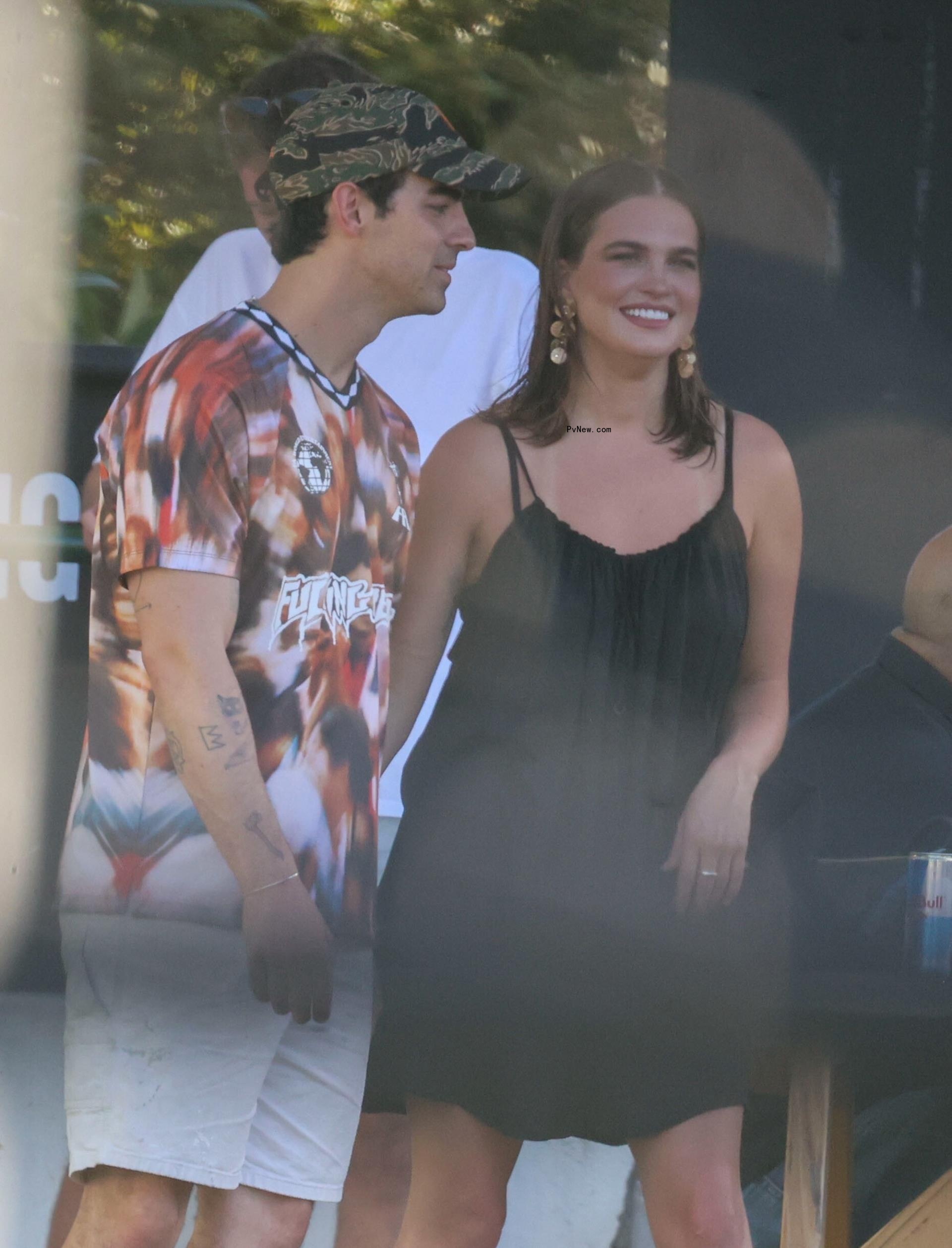 Stormi Bree and Joe Jonas