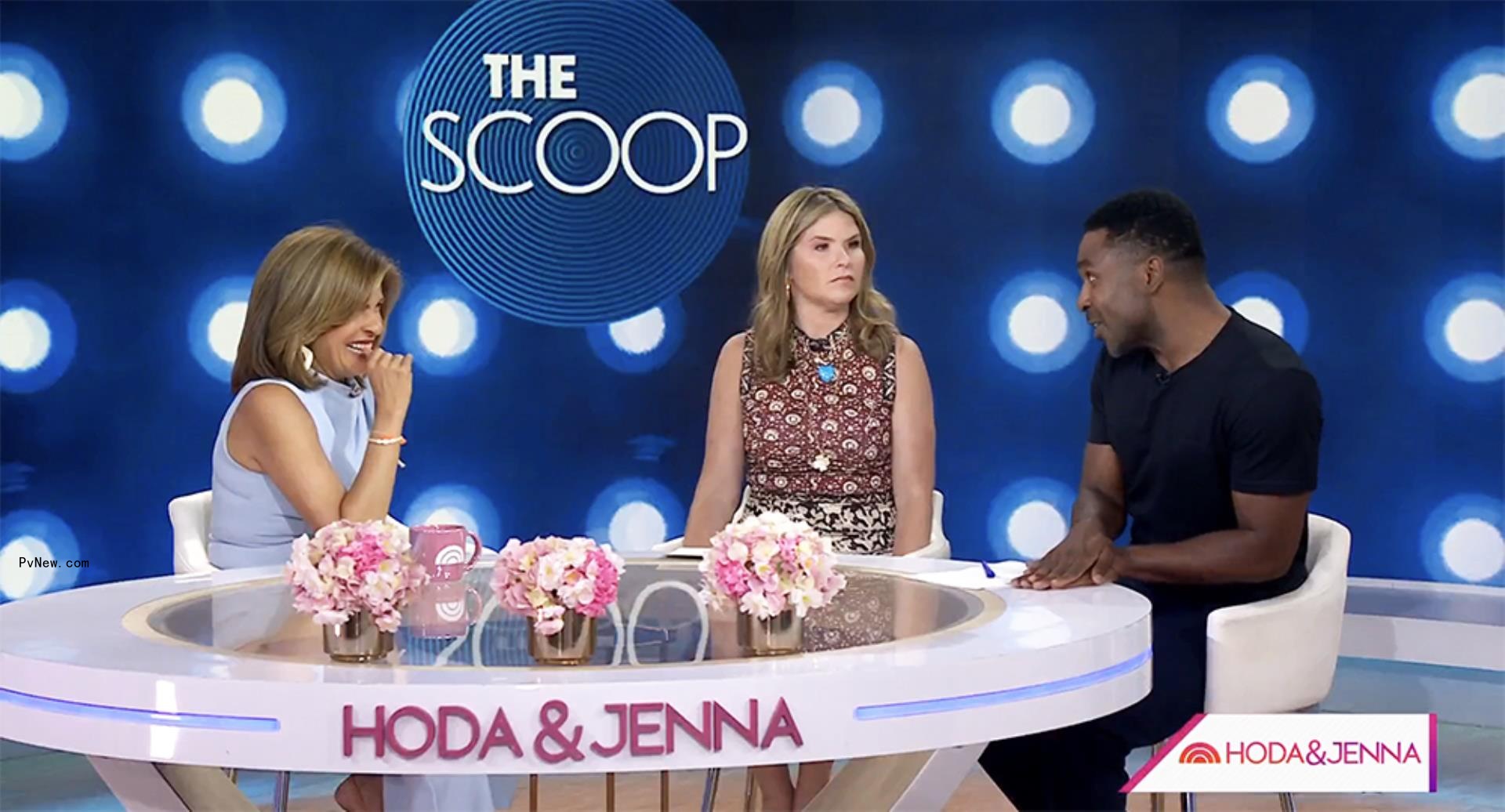 Jenna Bush Hager, Hoda Kotb and Justin Sylvester on
