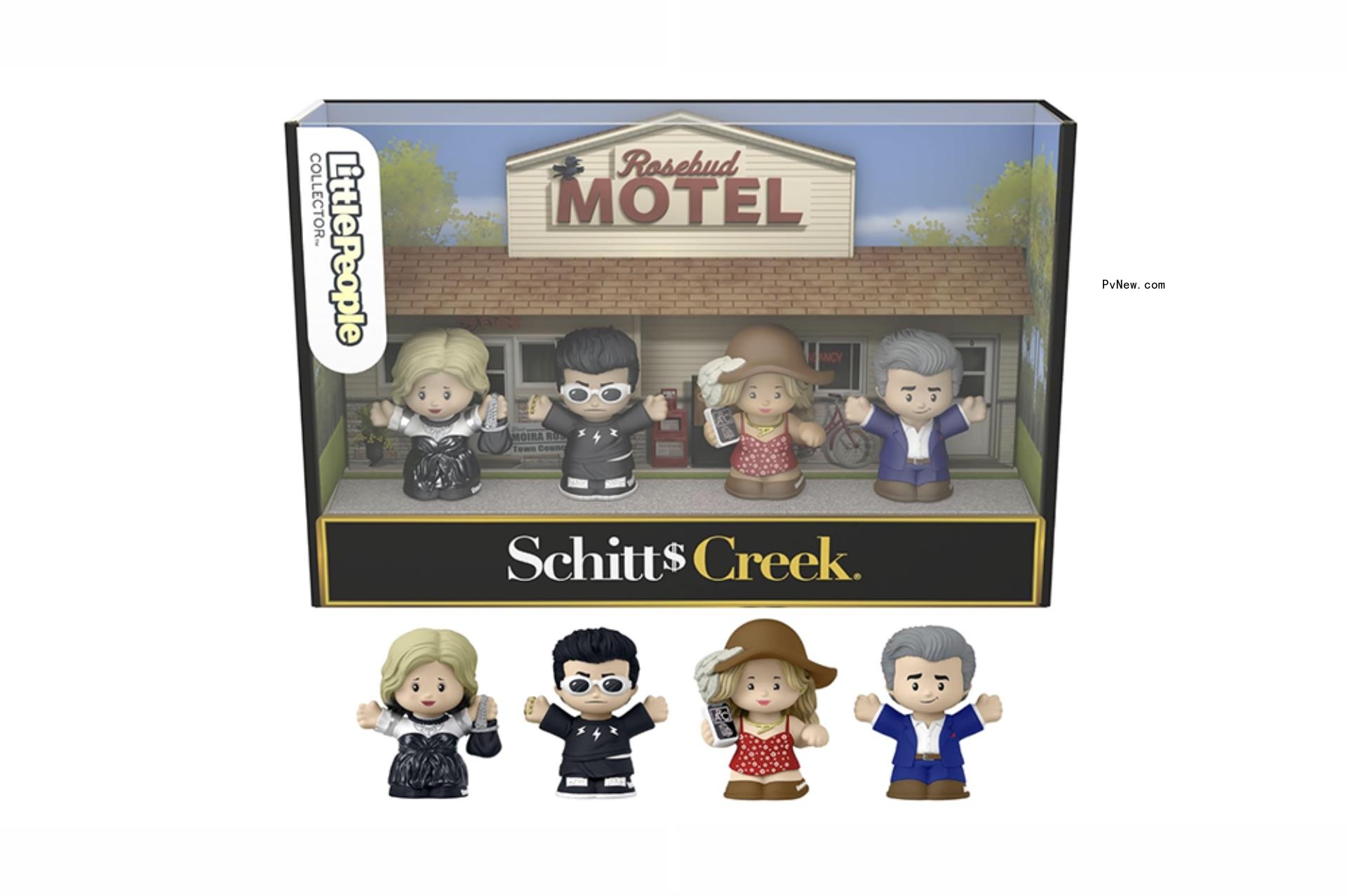 The ‘Schitt’s Creek’ Rose Family Gets Miniaturized in Little People Collectors Set
