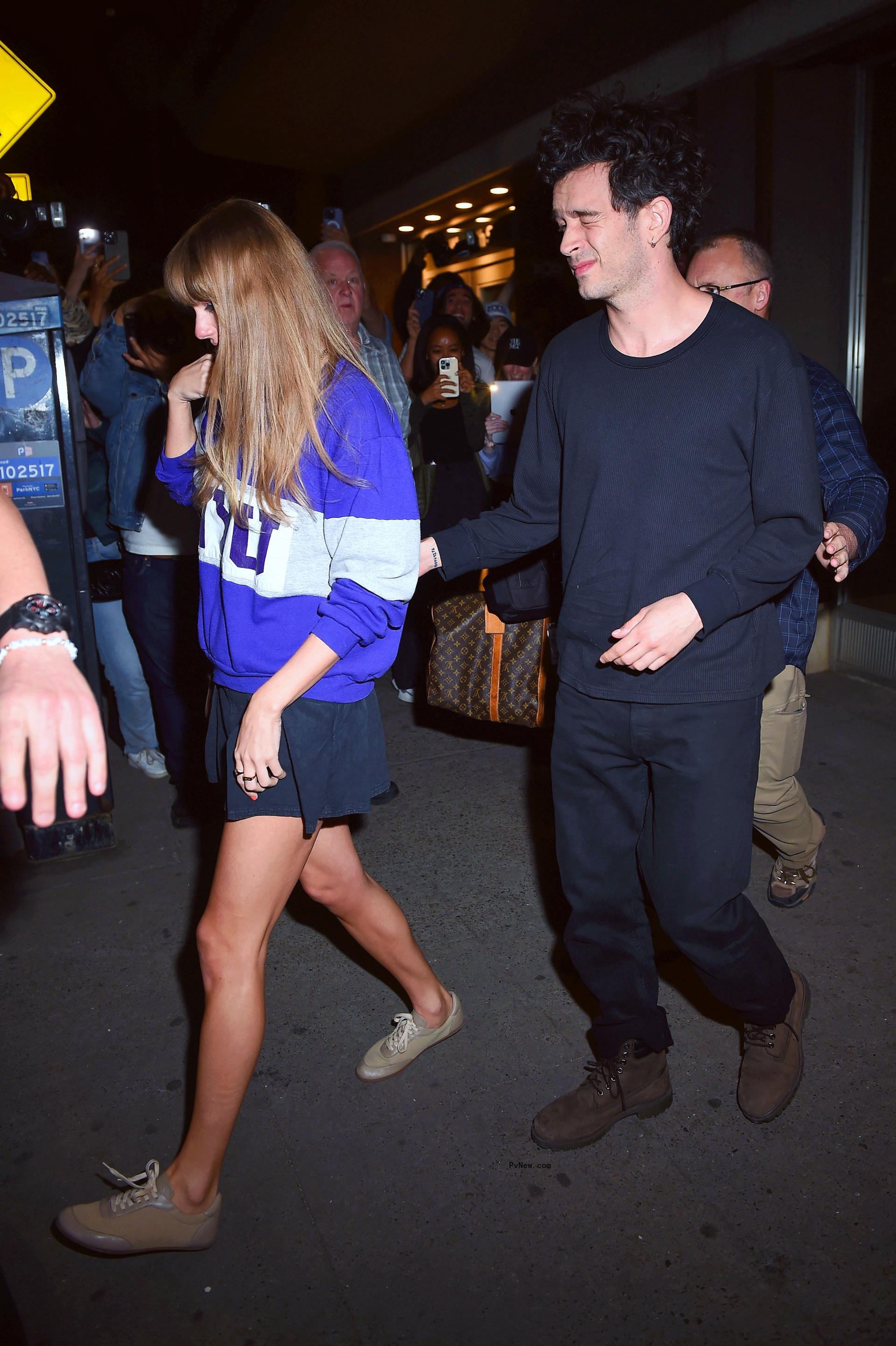 Matty Healy and Taylor Swift