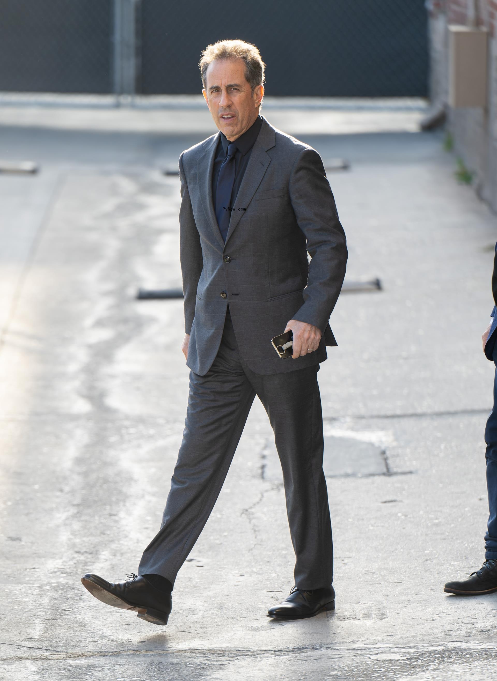 Jerry Seinfeld walking in LA.