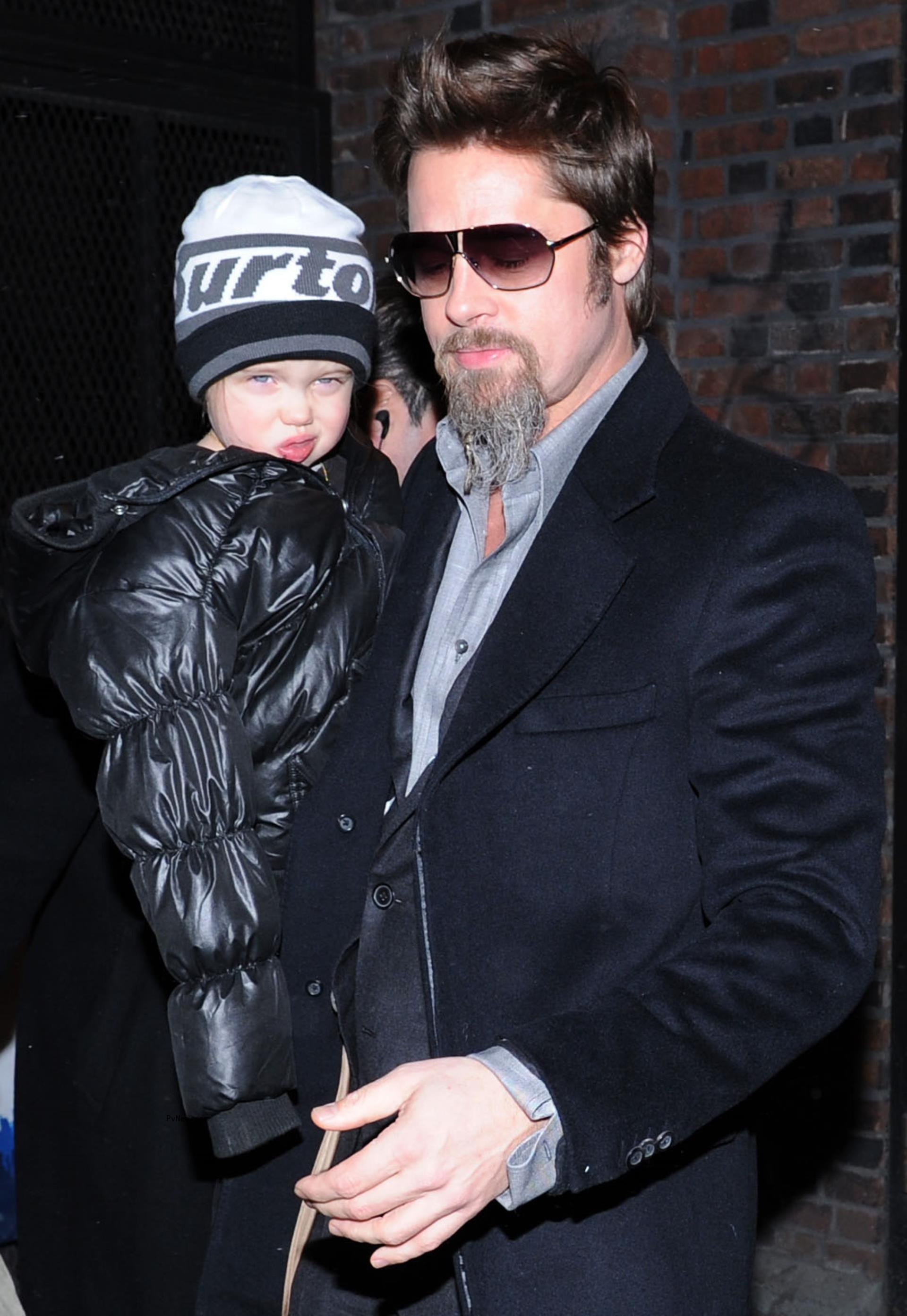 Brad Pitt and Shiloh