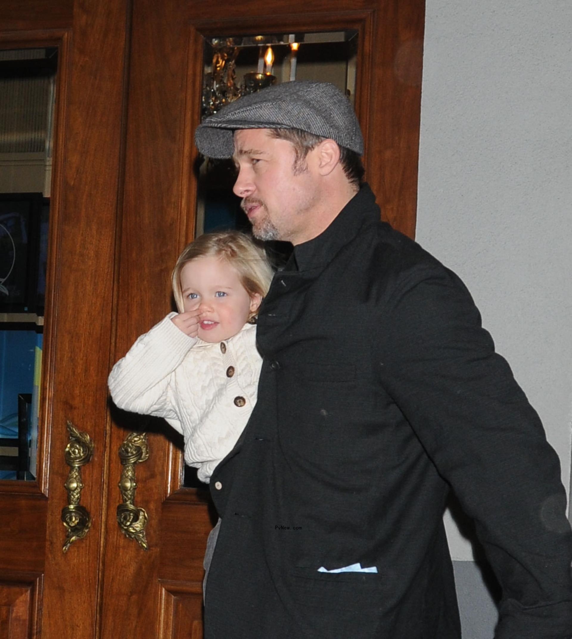 Brad Pitt and Shiloh